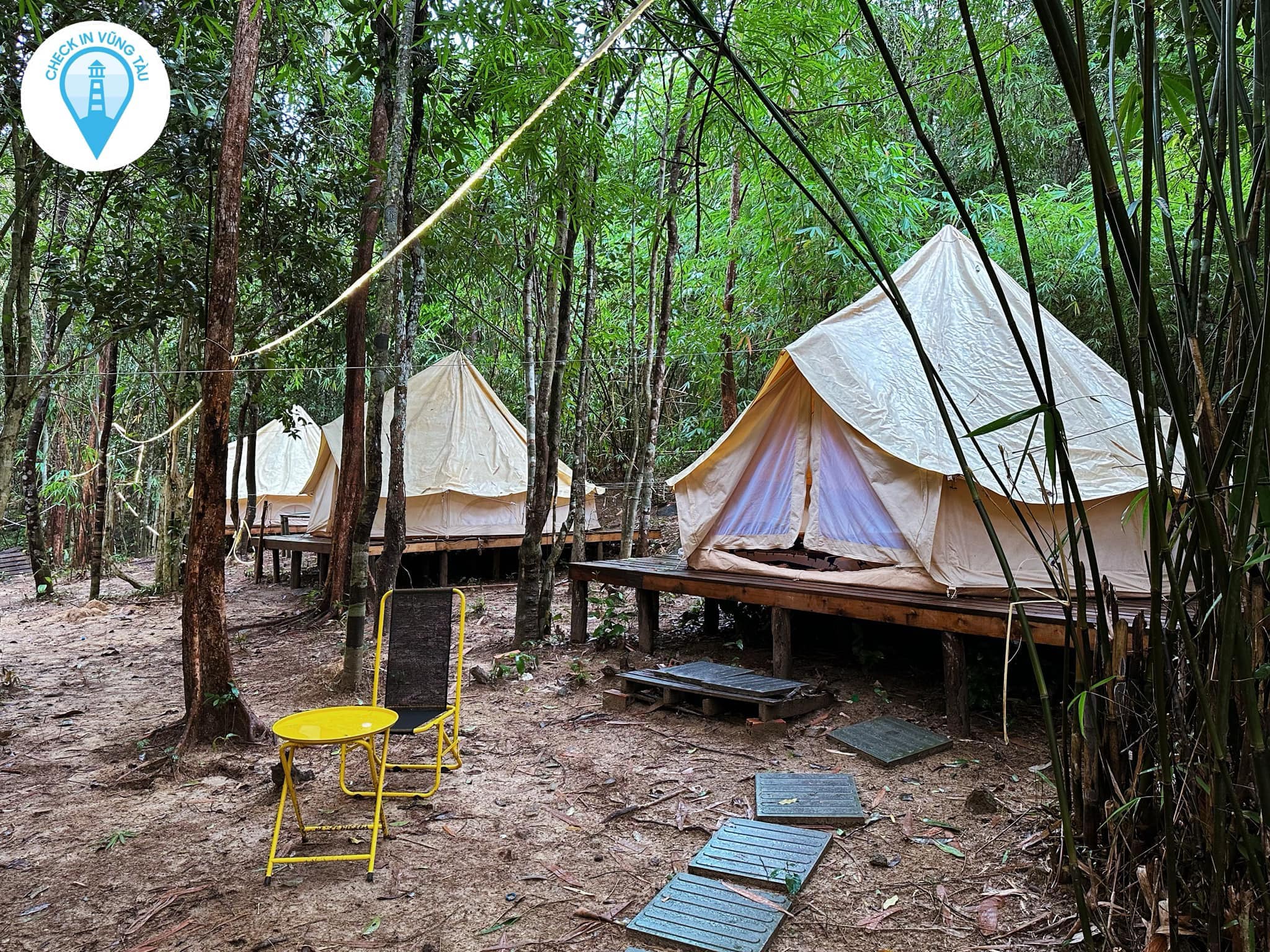 điểm cắm trại quanh Vũng Tàu