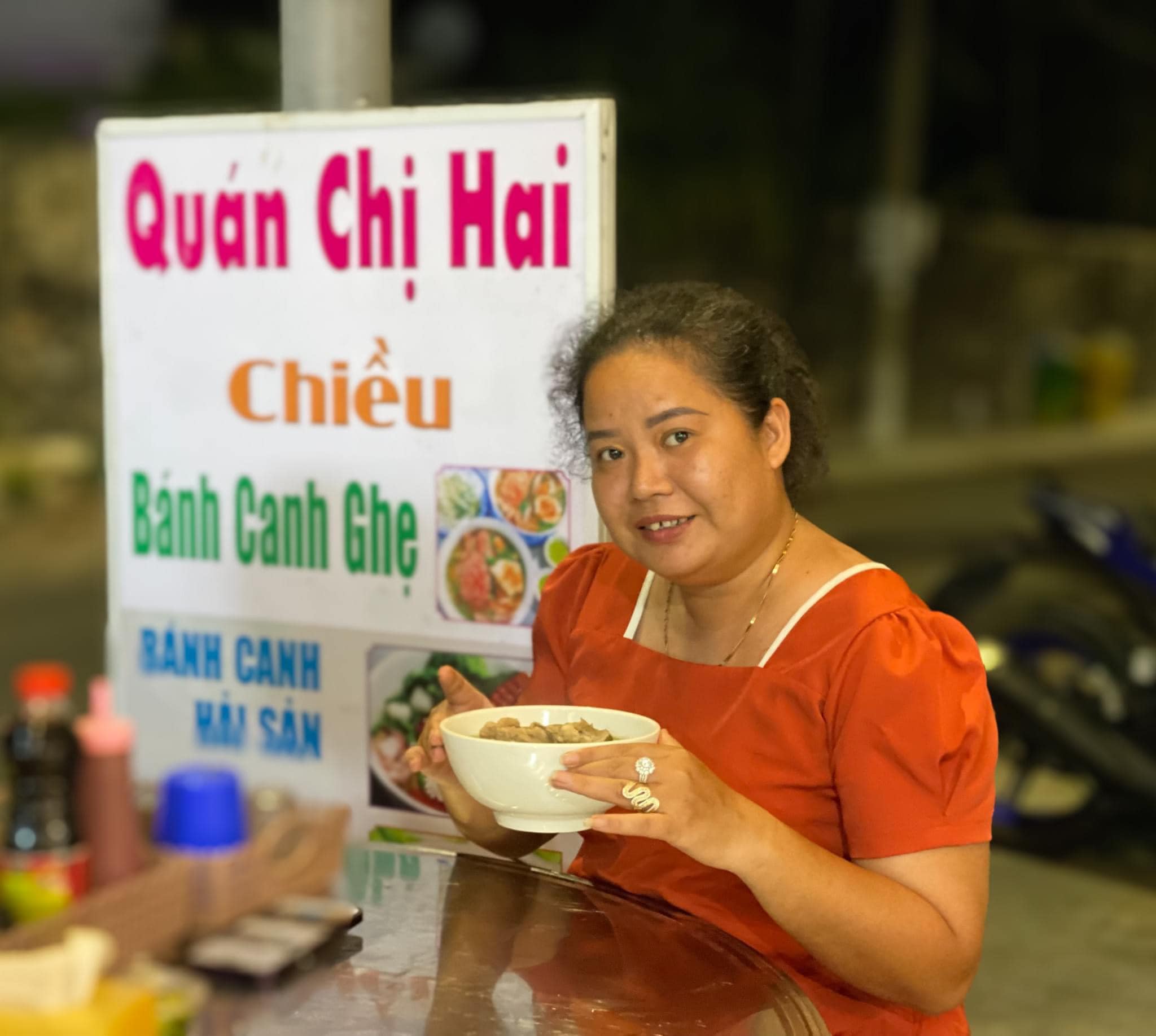 bánh canh chị Hai Côn Đảo