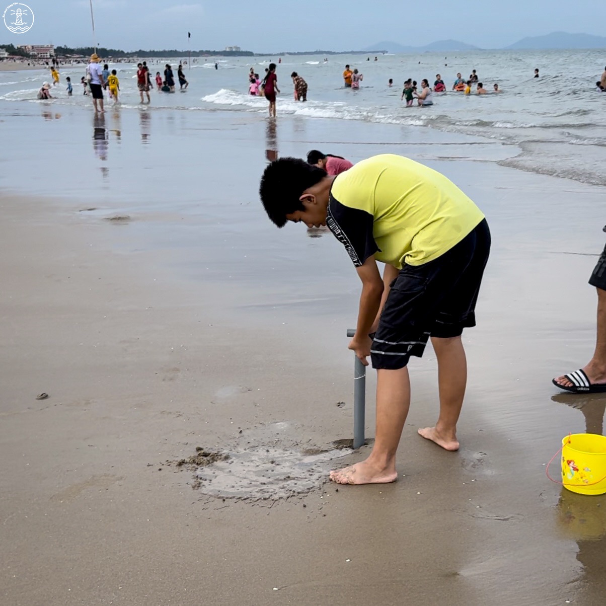 TRẢI NGHIỆM CÂU TÔM TÍCH CỰC THÚ VỊ TẠI BÃI SAU VŨNG TÀU