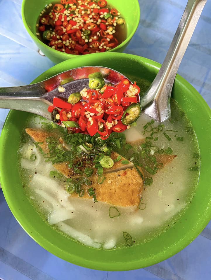 bánh canh bột xắt ở Vũng Tàu