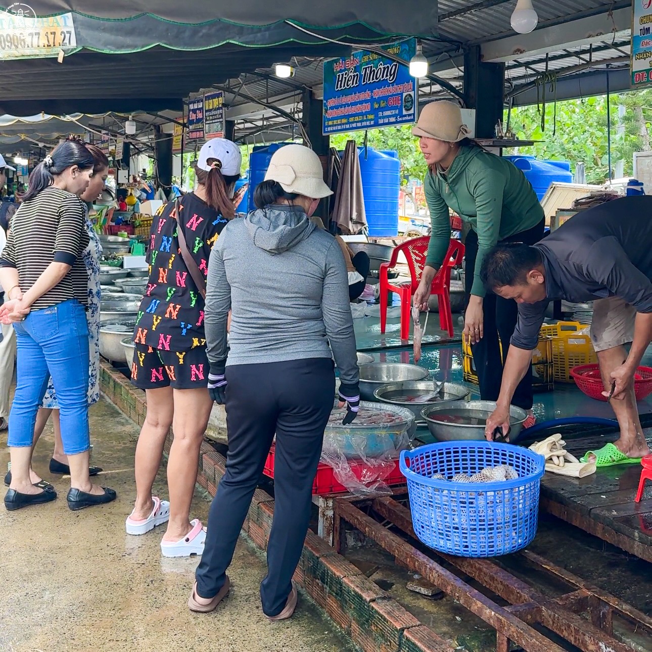 GHÉ XUYÊN MỘC - ĐỪNG BỎ QUA CHỢ HẢI SẢNTƯƠI NGONỞ HỒ TRÀM