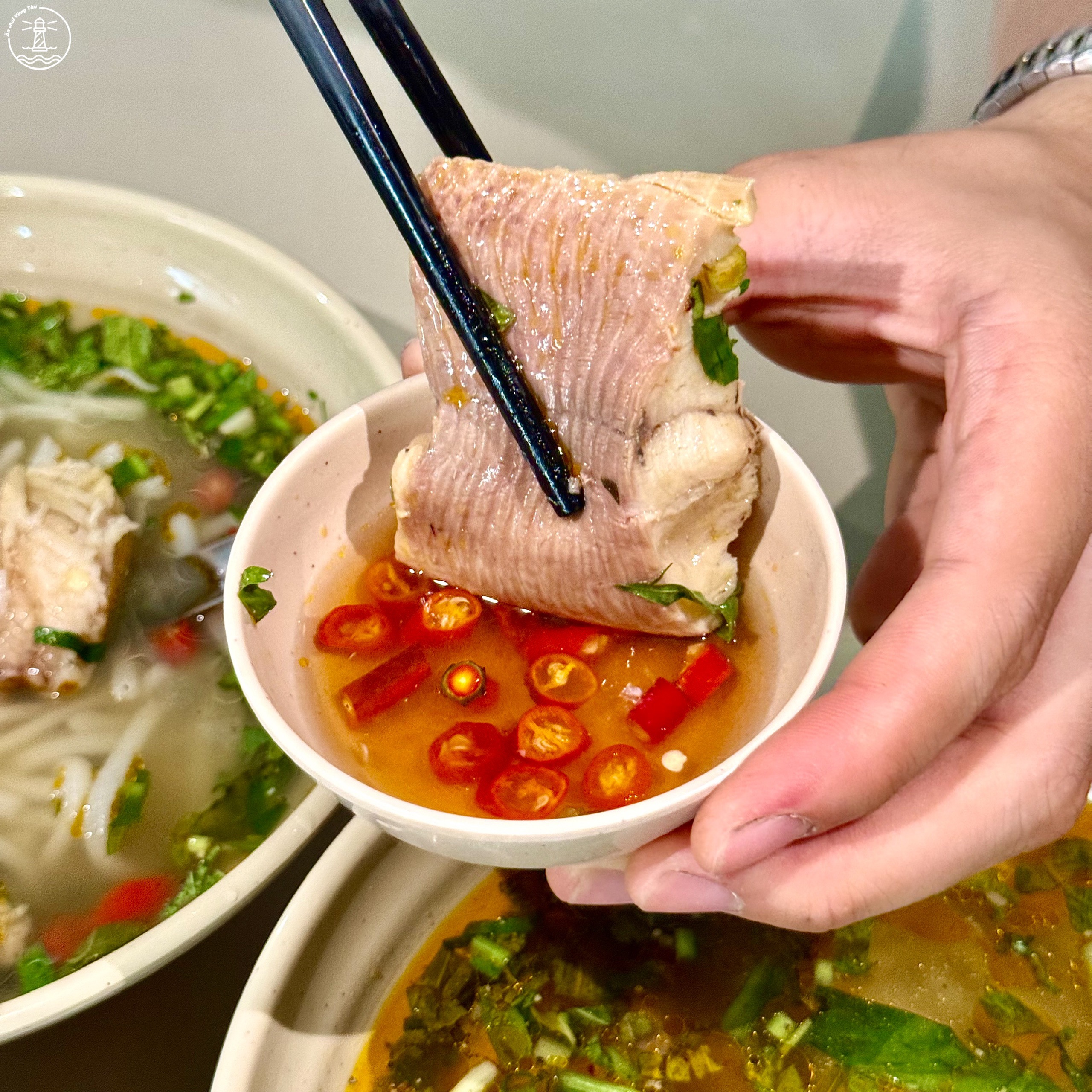 bánh canh cá lóc Châu Đức