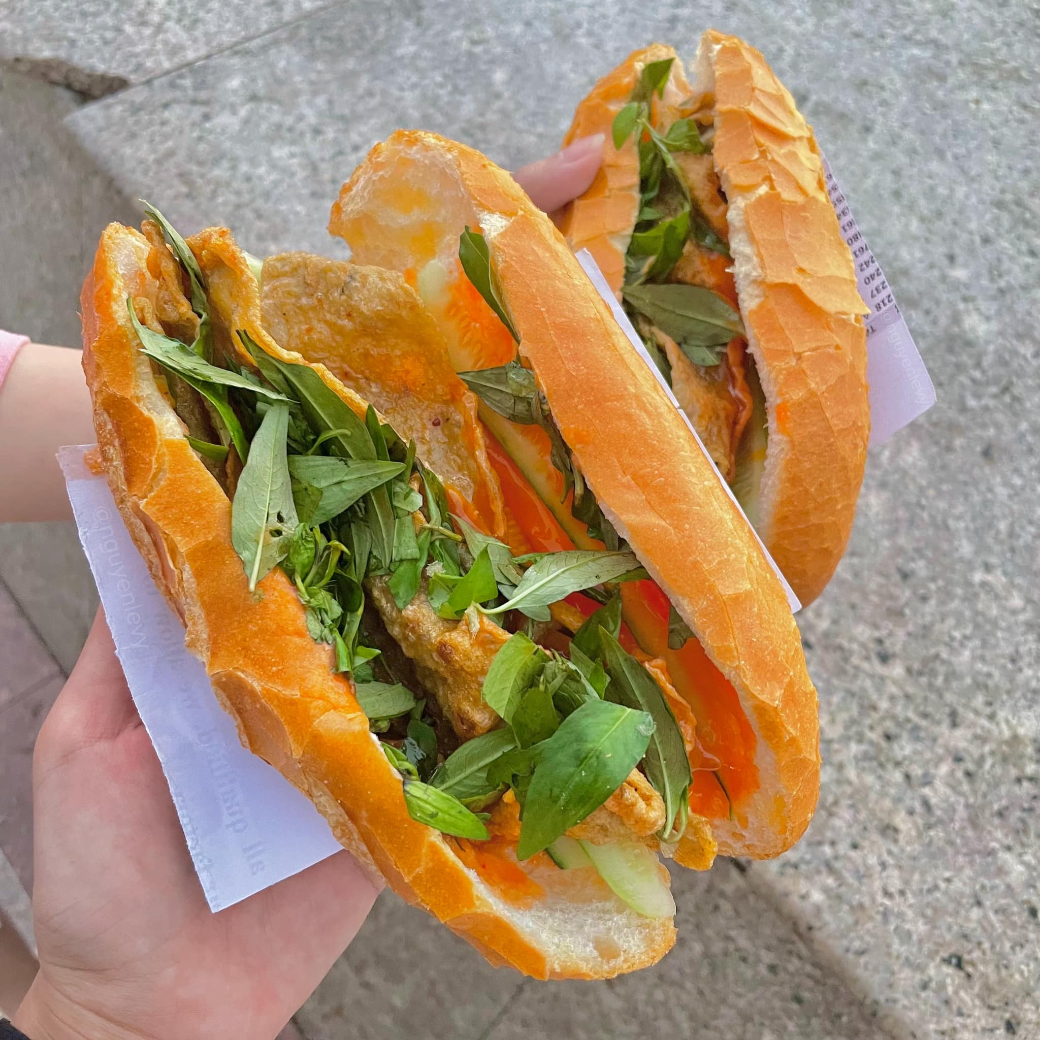 chả cá bánh mì Vũng Tàu