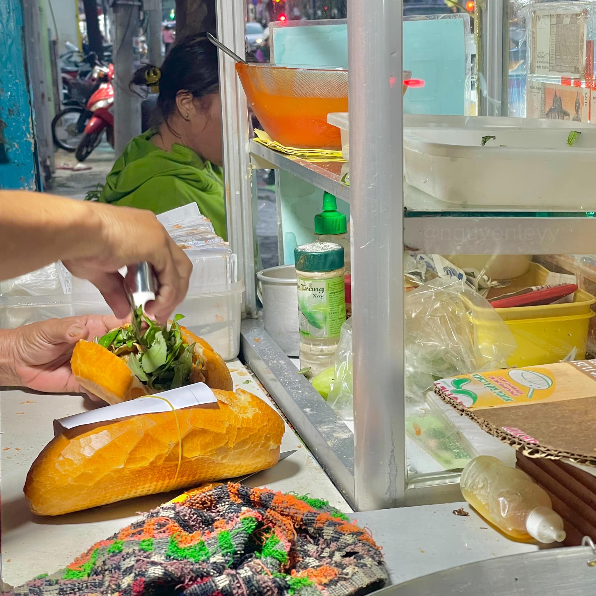 chả cá bánh mì Vũng Tàu