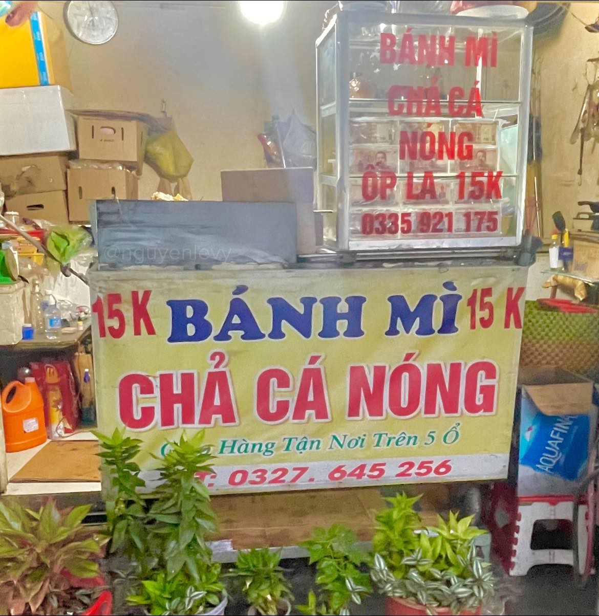 chả cá bánh mì Vũng Tàu