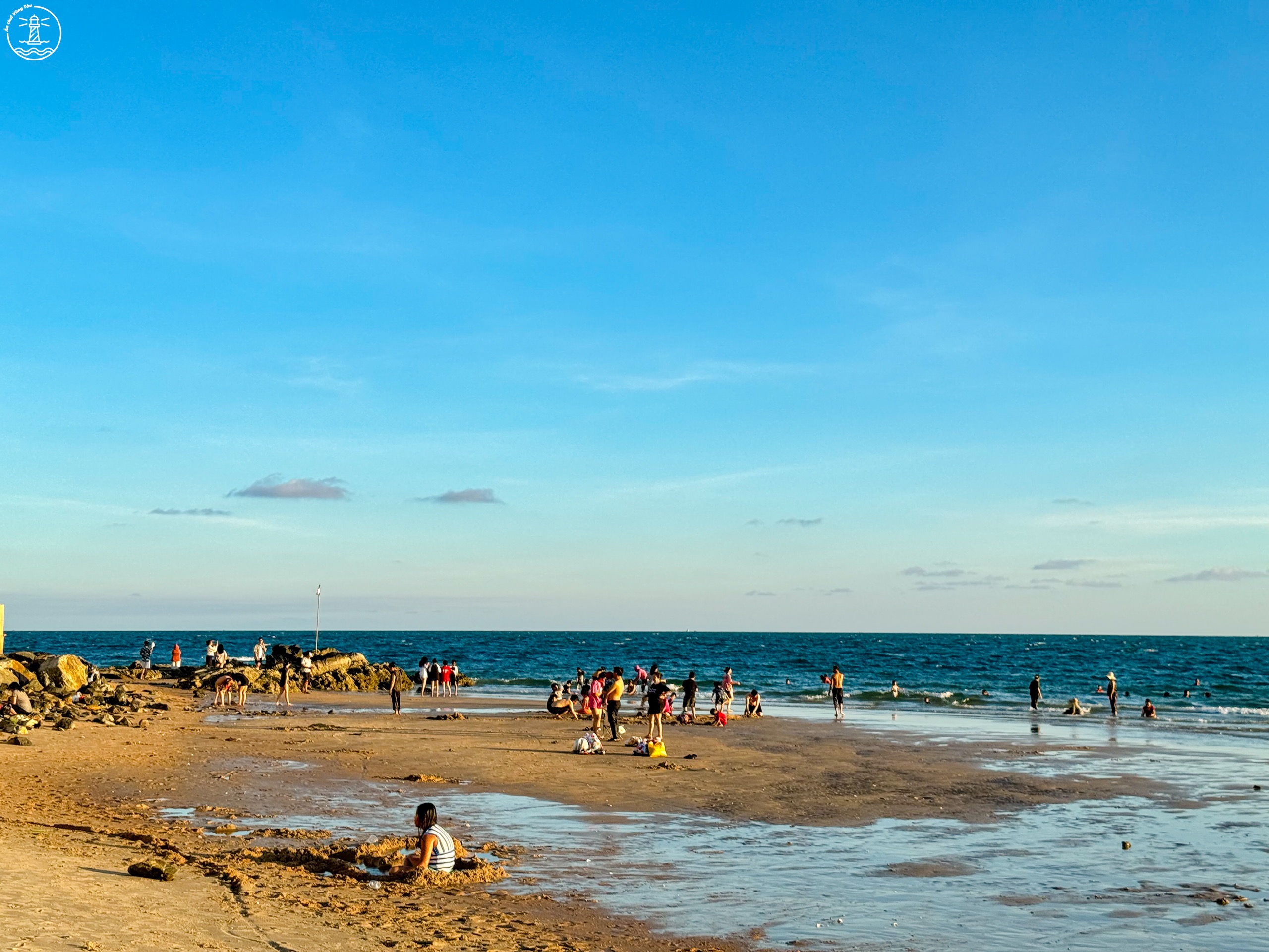 hoàng hôn biển Long Hải