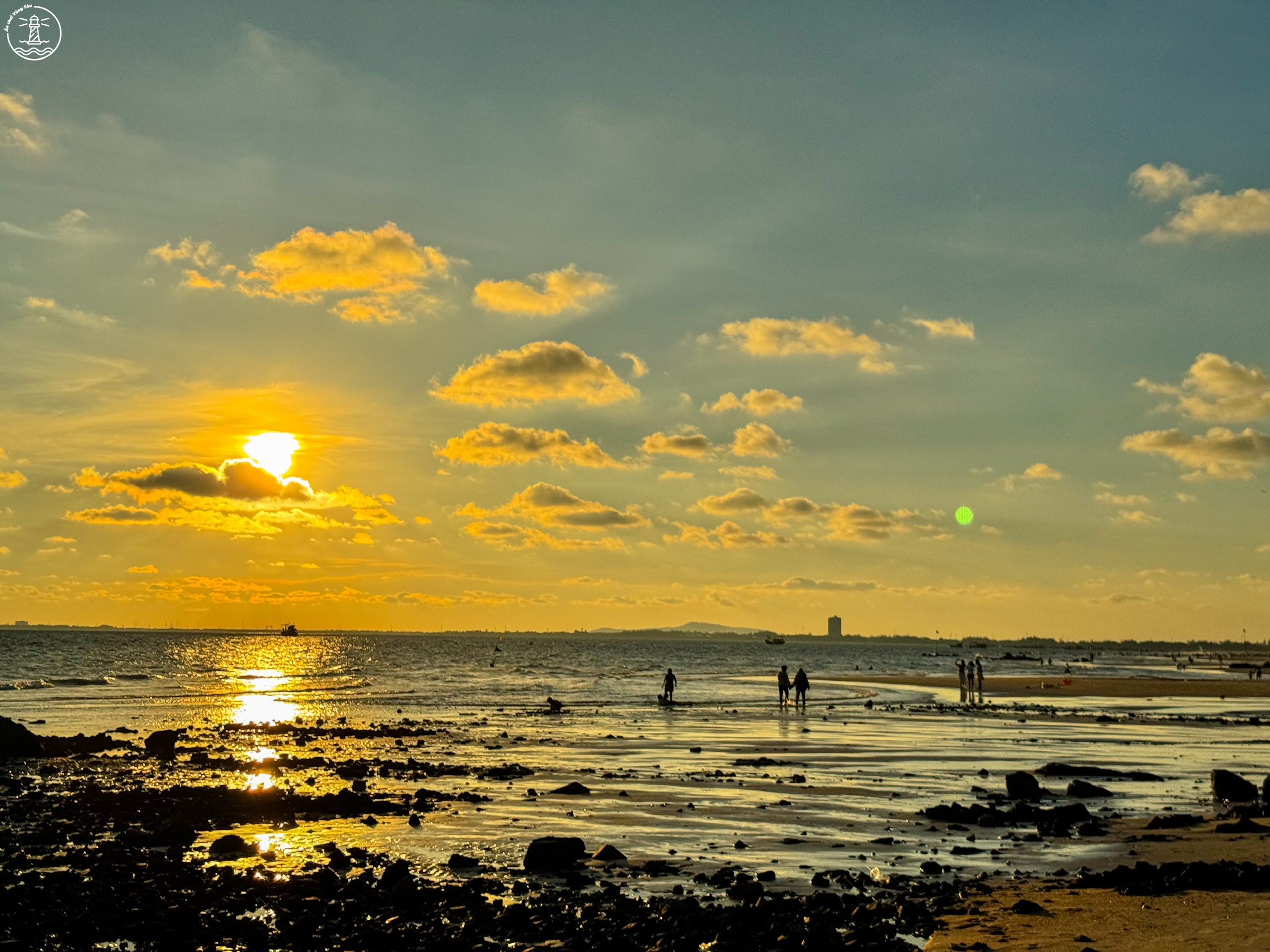 hoàng hôn biển Long Hải