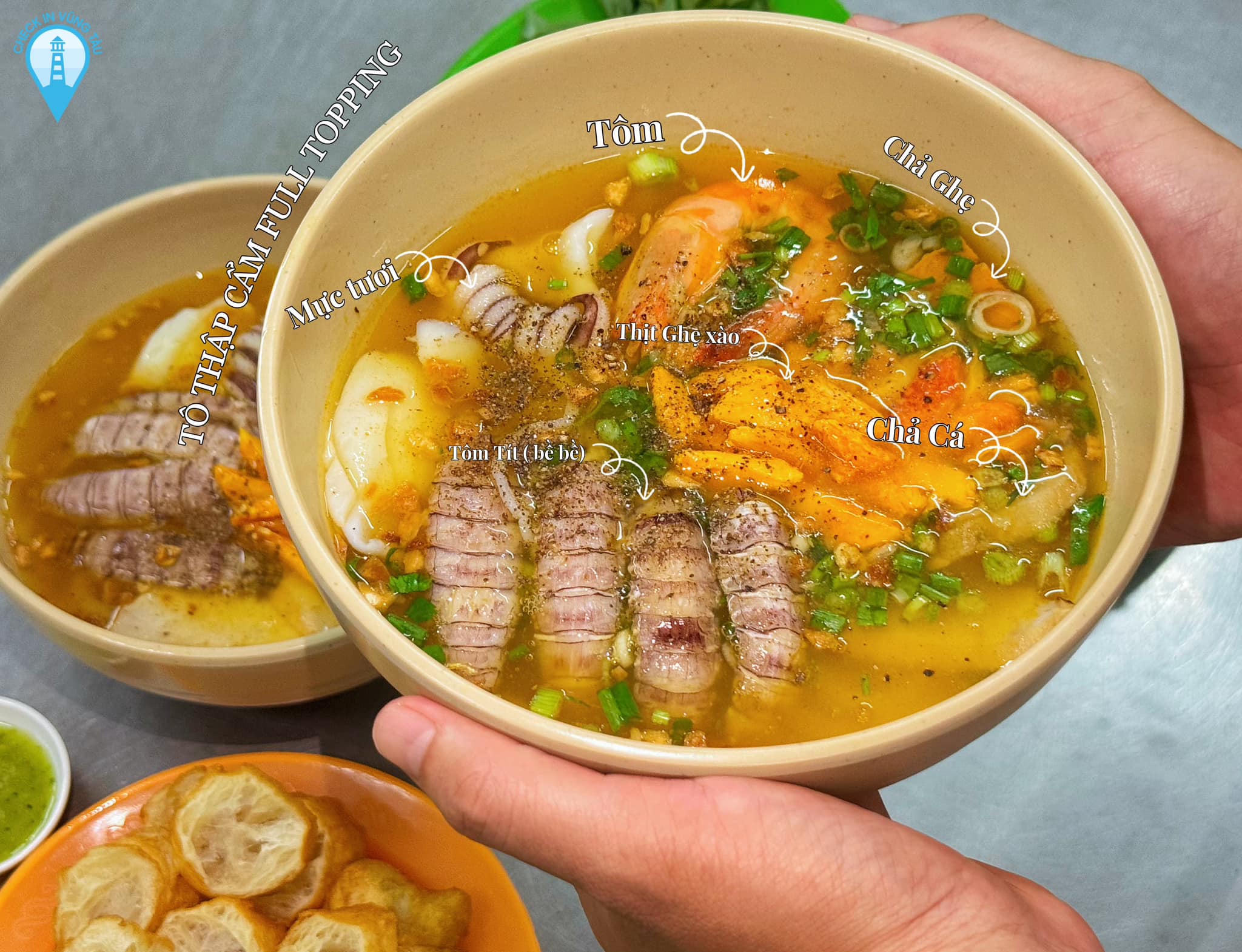 bánh canh tôm tít Vũng Tàu