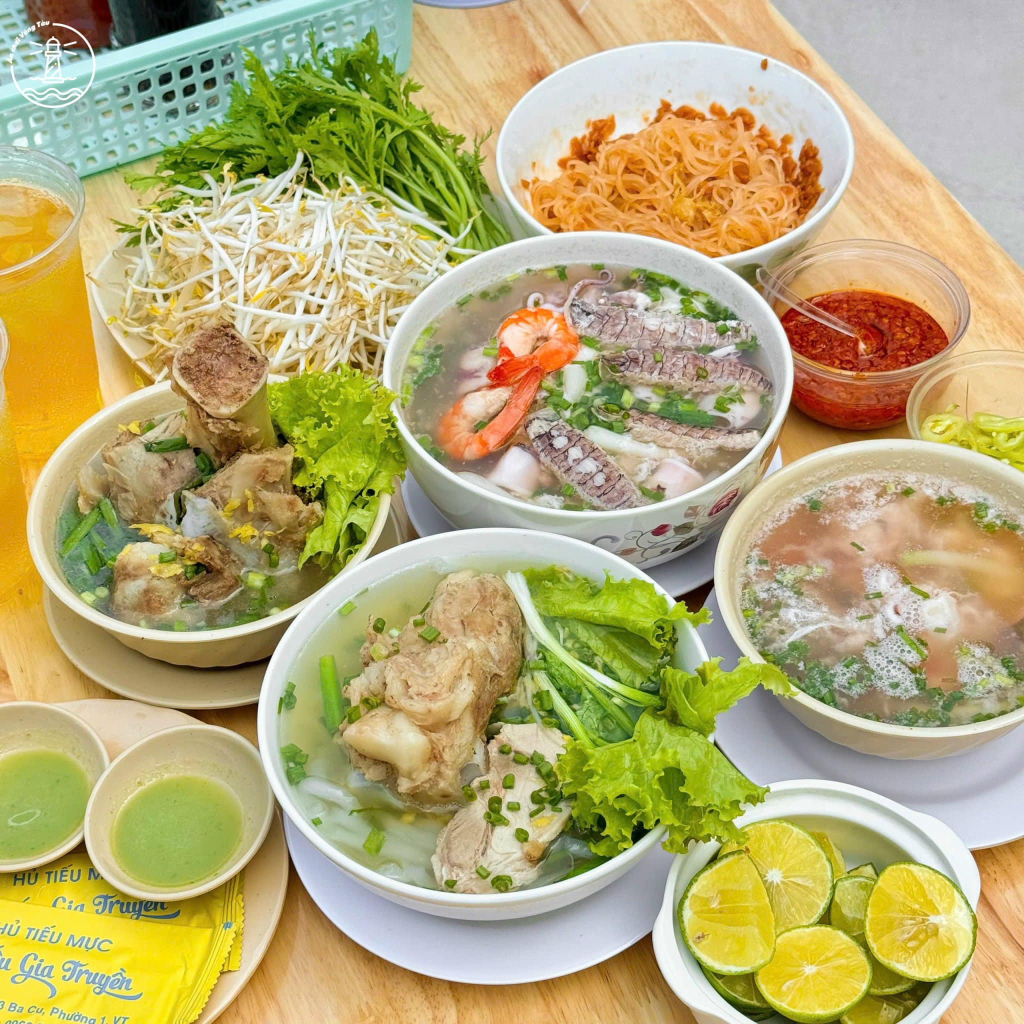 bánh canh tôm tít Vũng Tàu