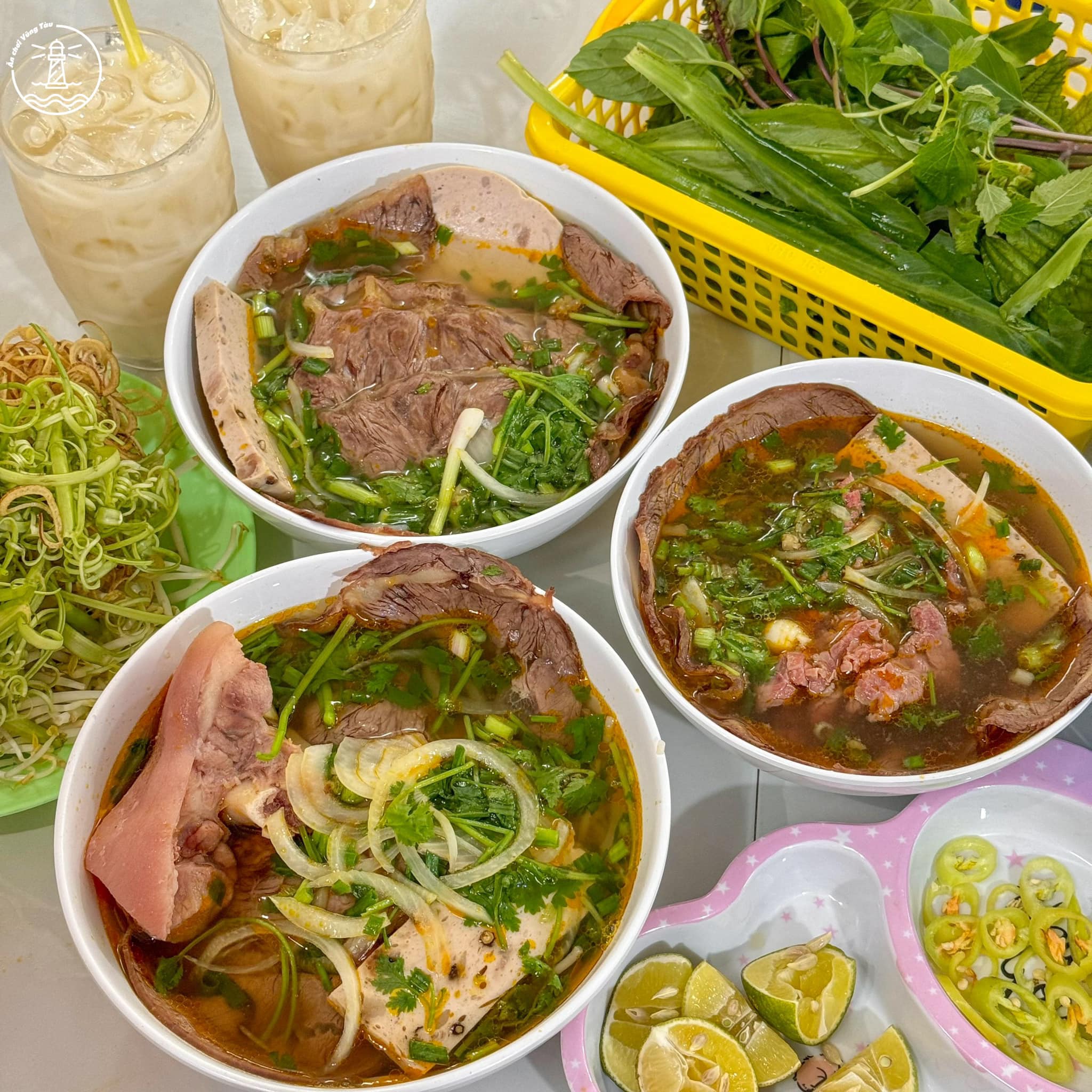 tiệm bún bò gần Bãi Sau