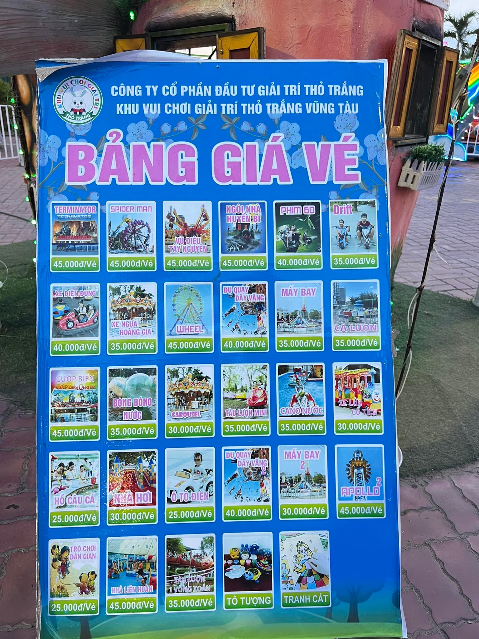 Công viên thỏ trắng Vũng Tàu