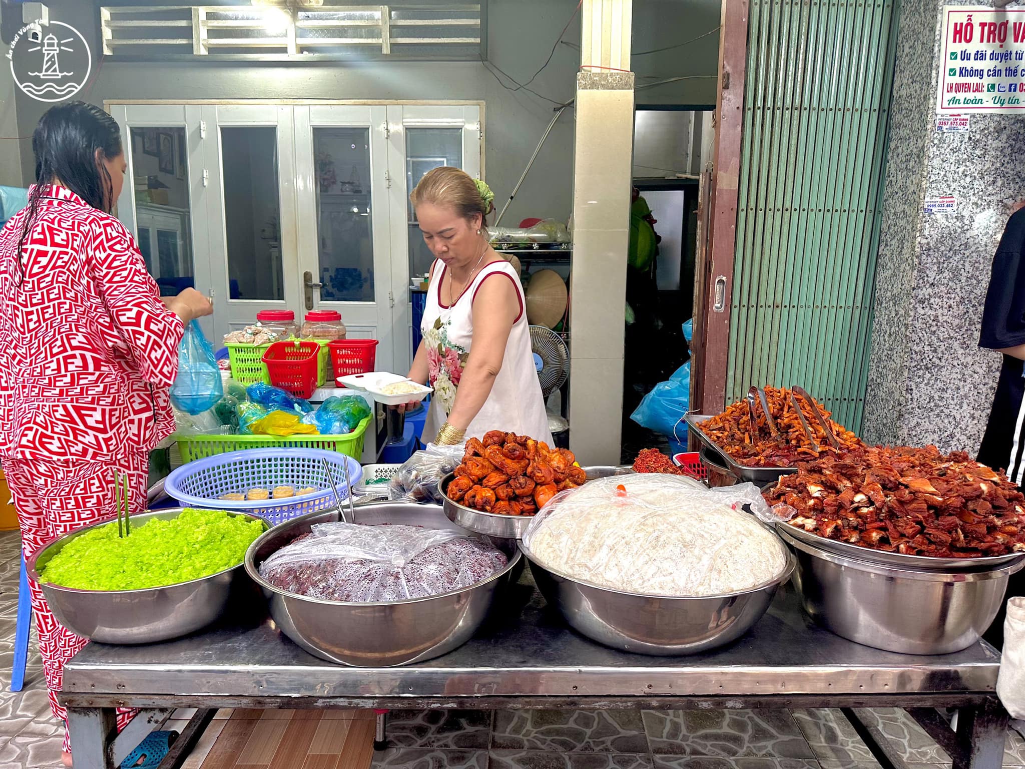 quán ăn địa phương ở Phước Hải