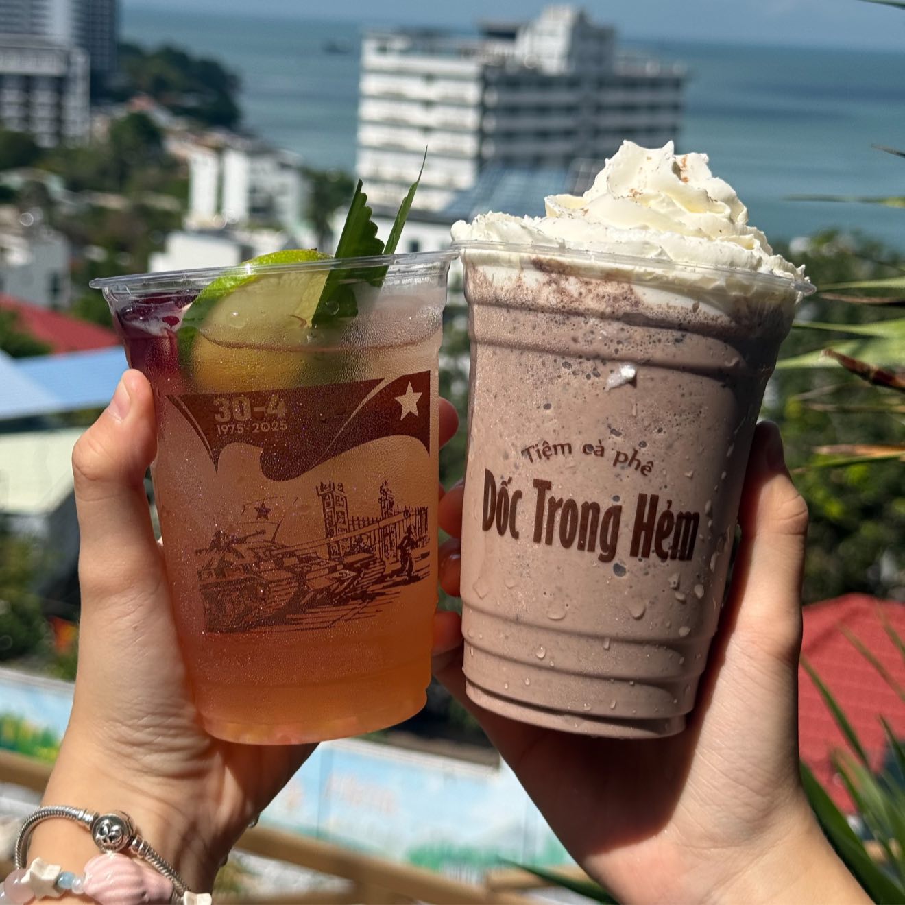 cà phê trên núi Vũng Tàu