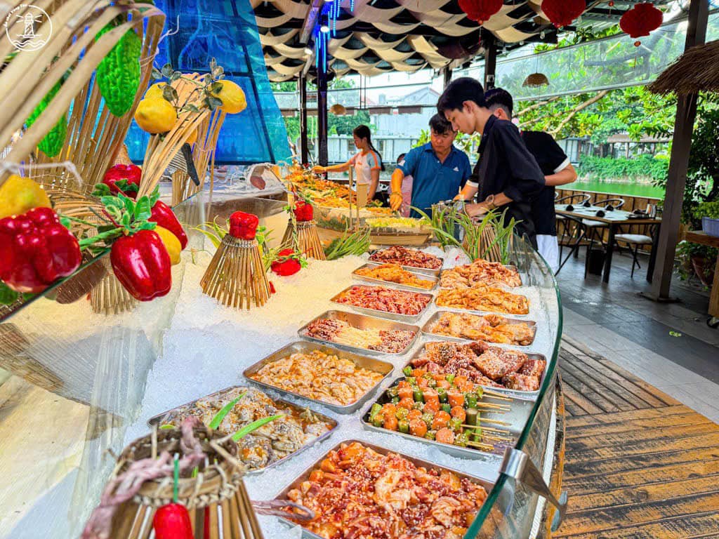 quán nướng gần bãi sau Vũng Tàu
