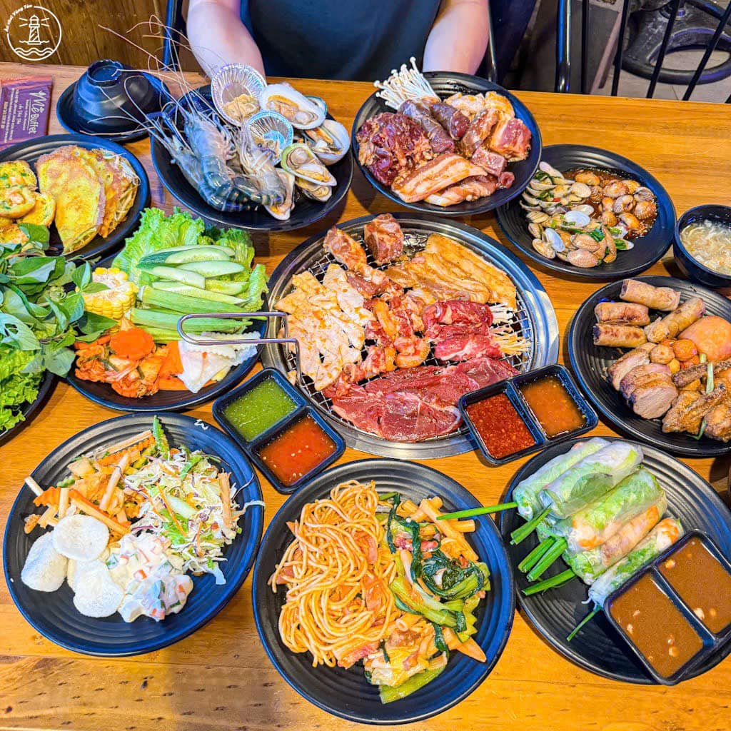 quán nướng gần bãi sau Vũng Tàu