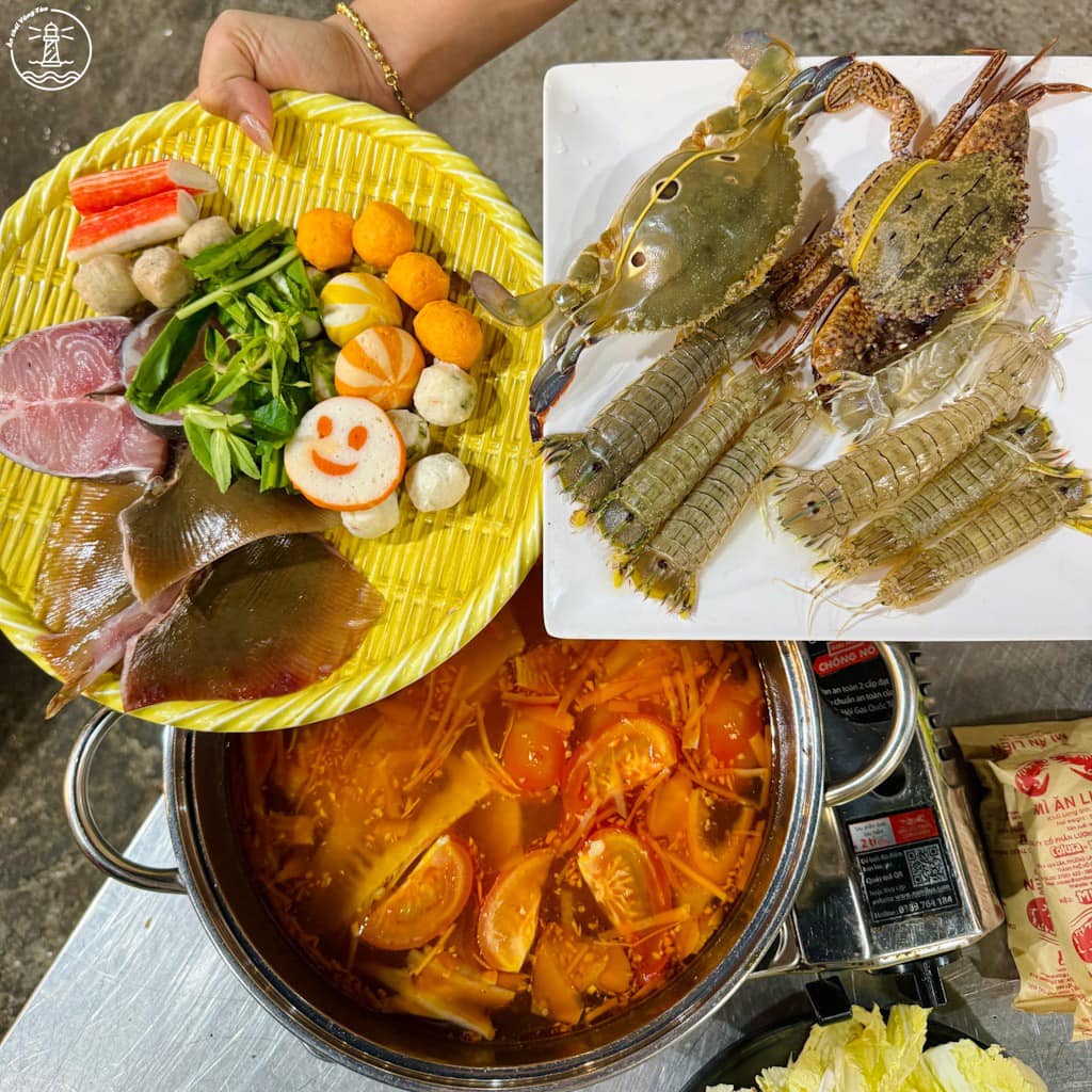 quán nướng gần bãi sau Vũng Tàu