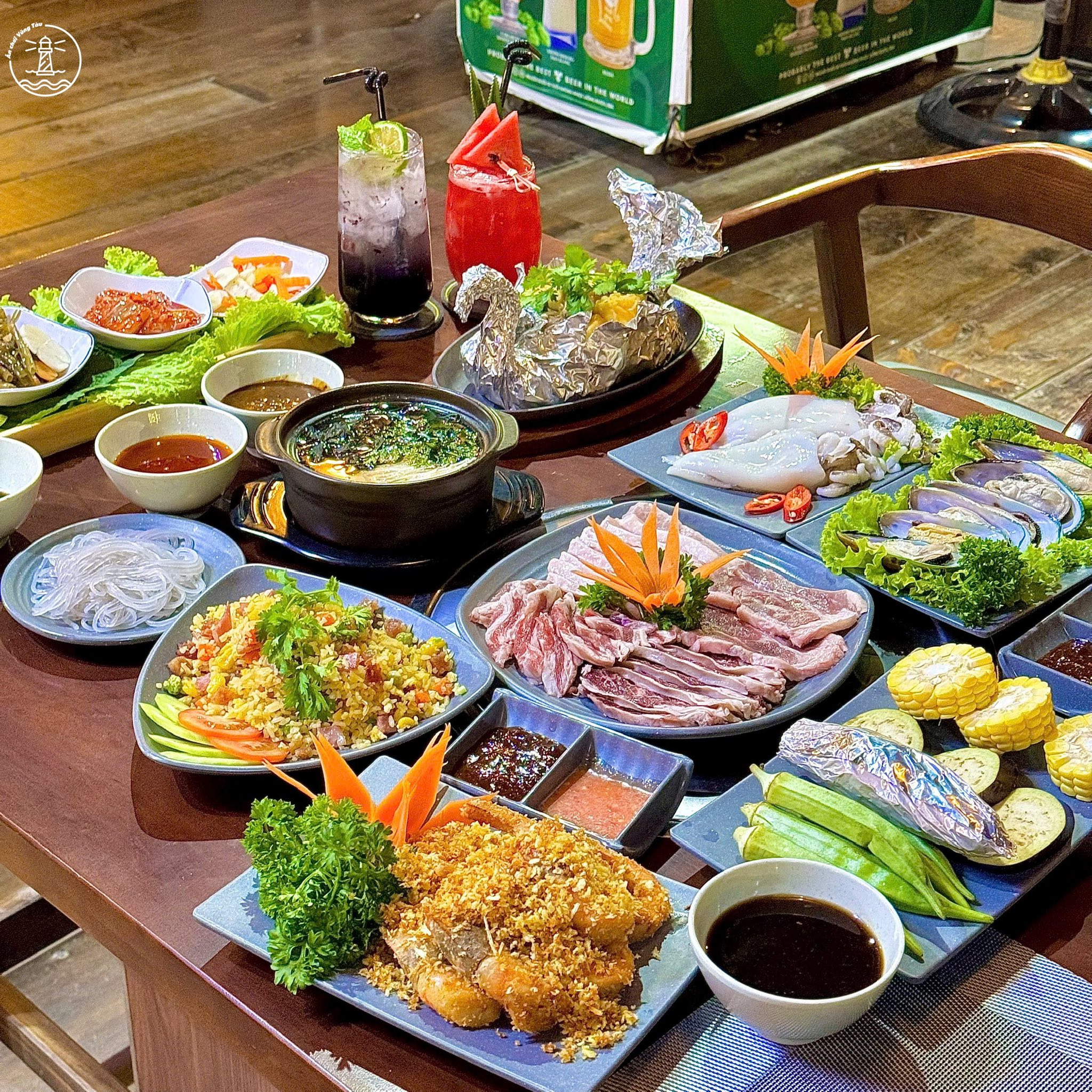 quán nướng gần bãi sau Vũng Tàu