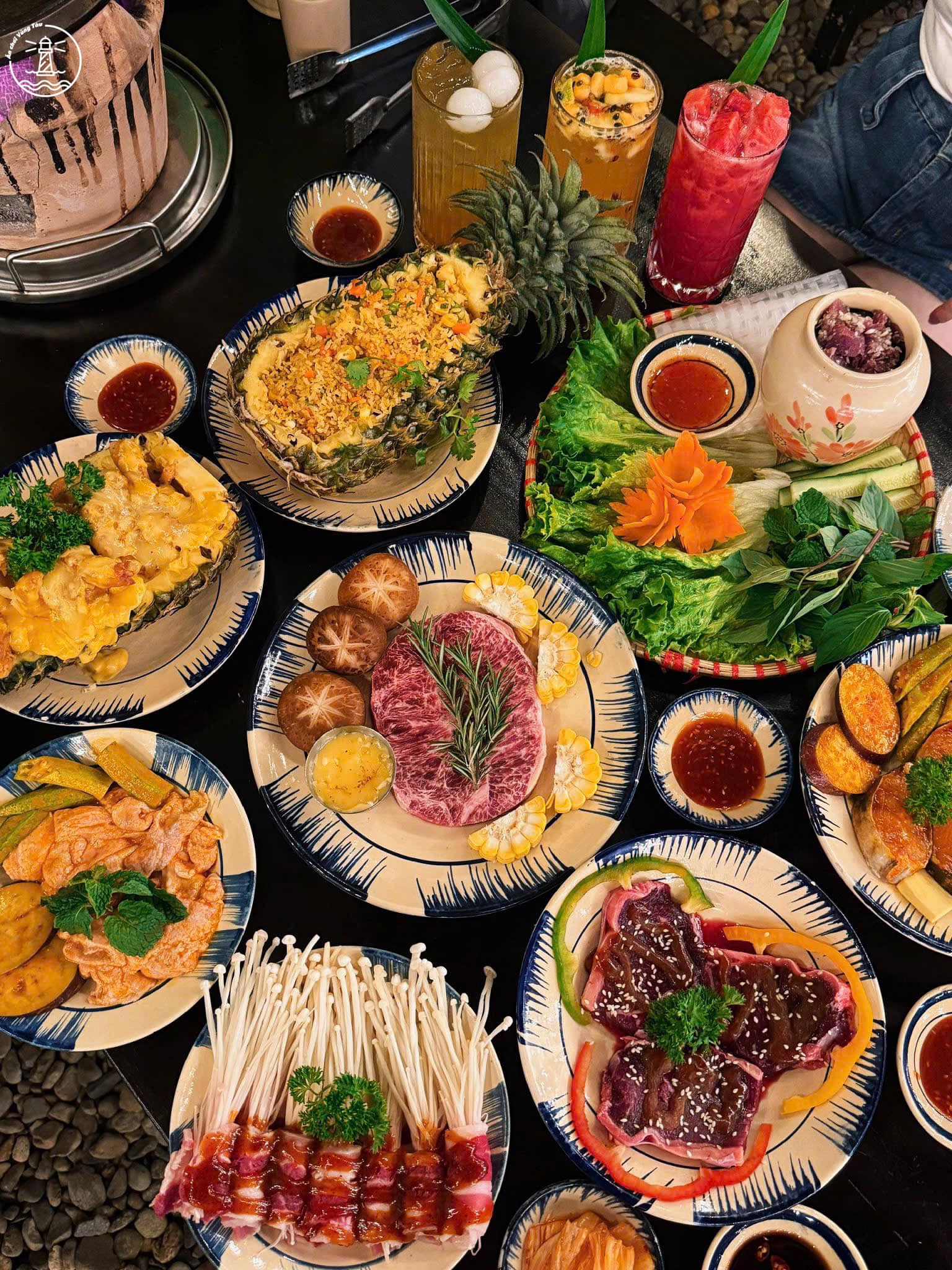 quán nướng gần bãi sau Vũng Tàu