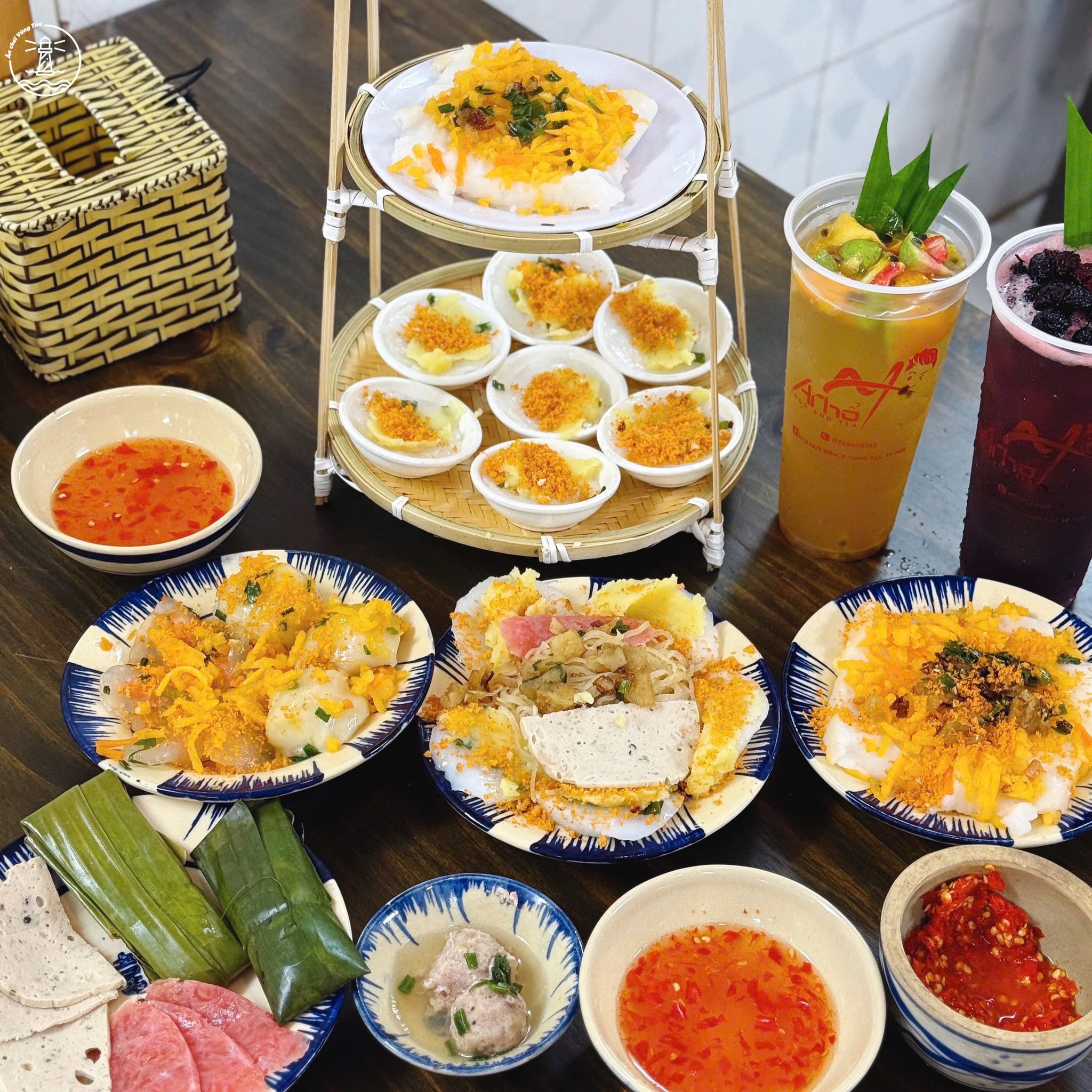 ăn vặt tại Vũng Tàu