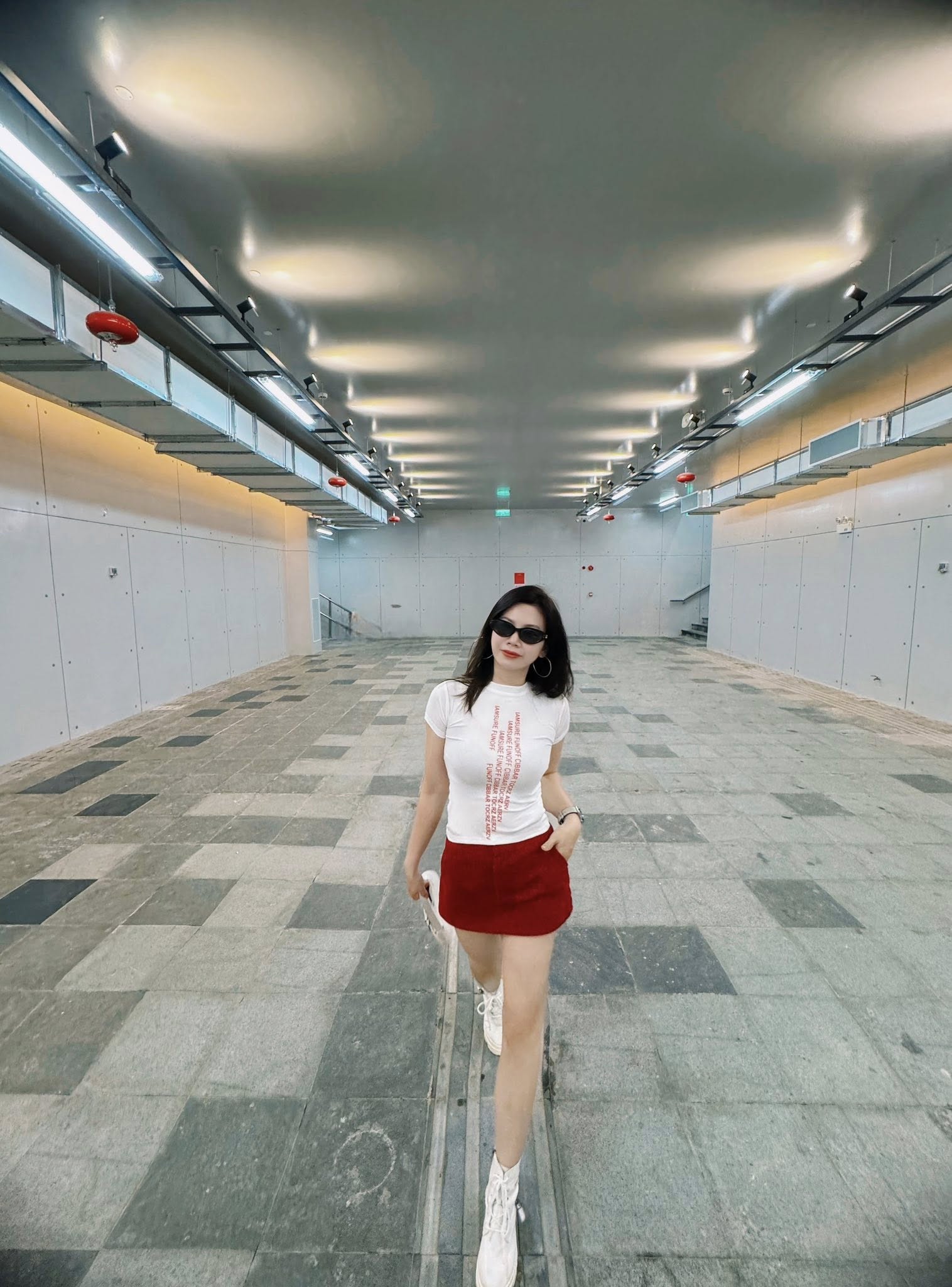 hầm đi bộ đường Thuỳ Vân