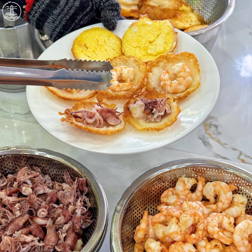 list bánh khọt Vũng Tàu