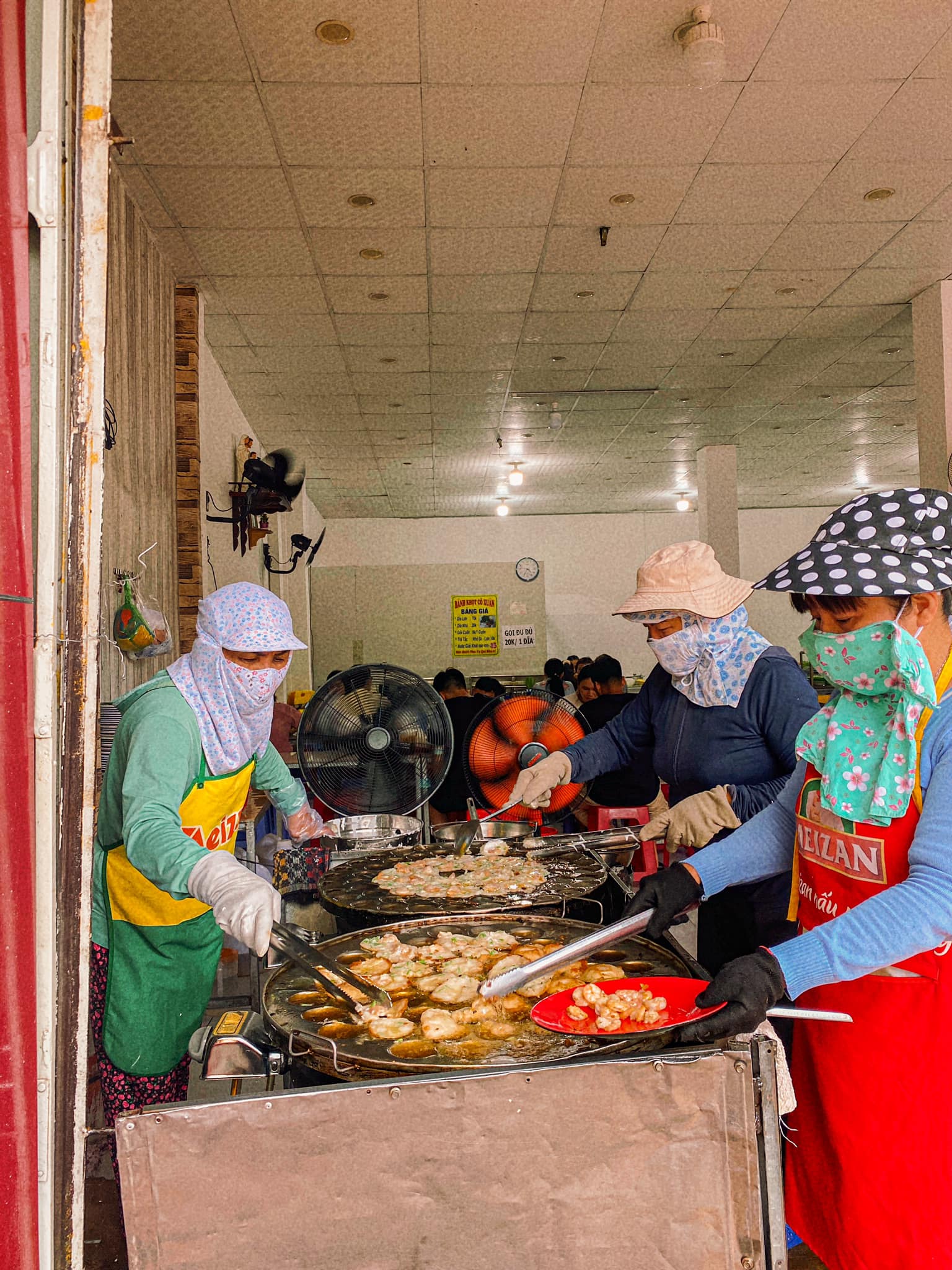 list bánh khọt Vũng Tàu