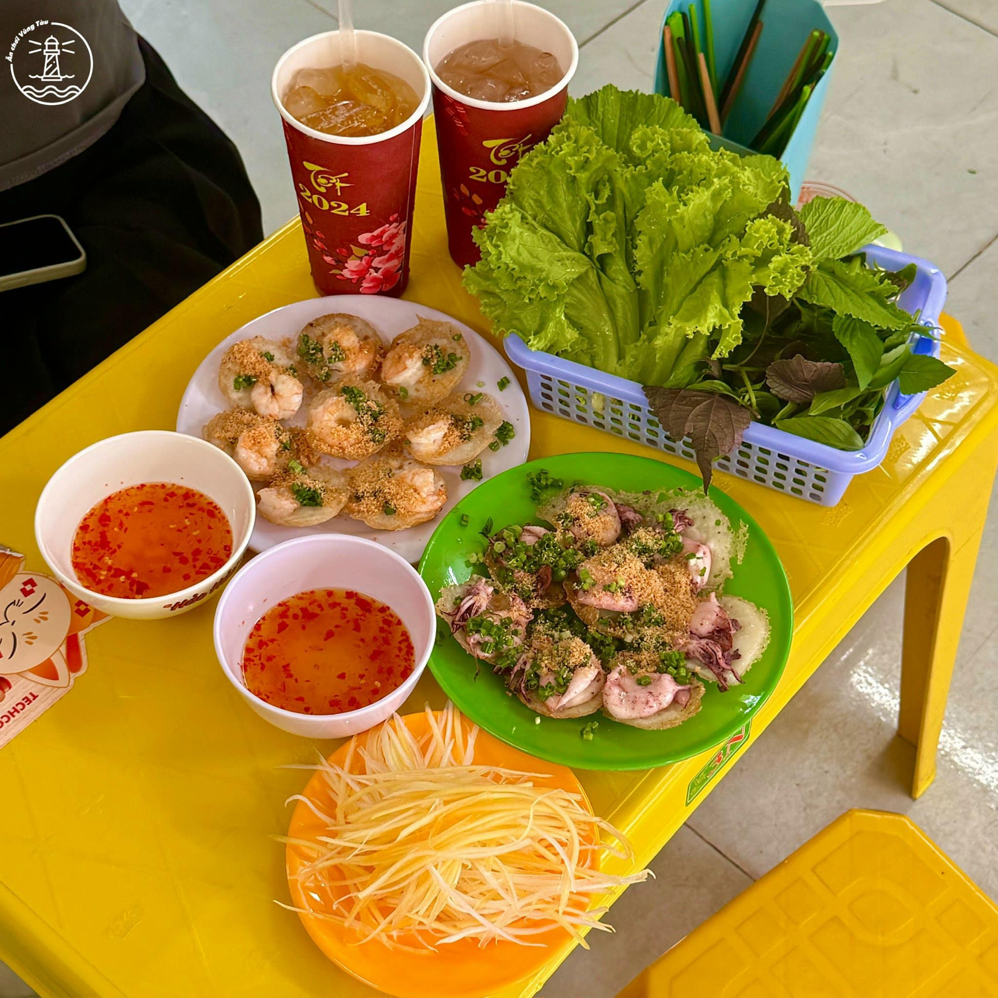 list bánh khọt Vũng Tàu