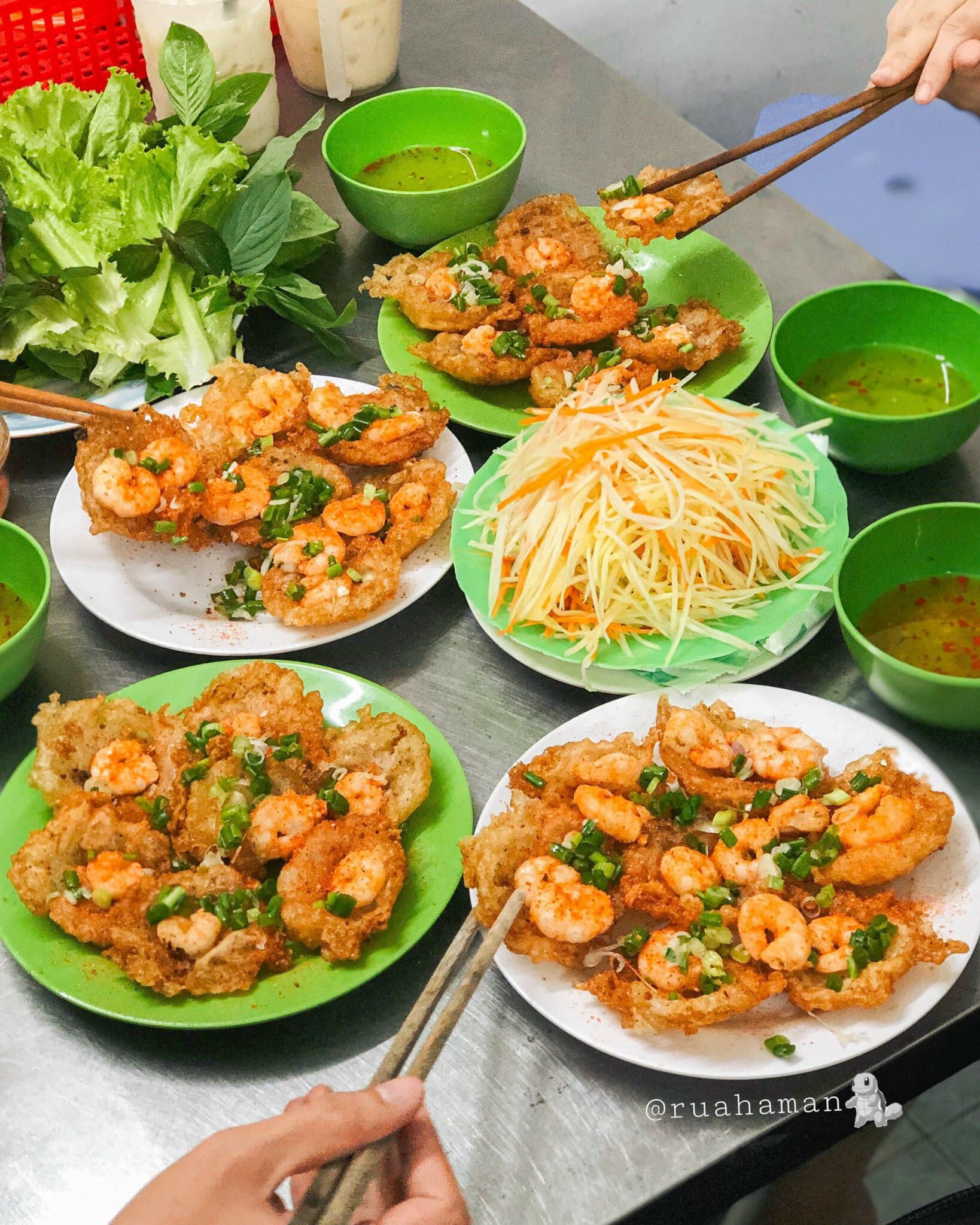 list bánh khọt Vũng Tàu