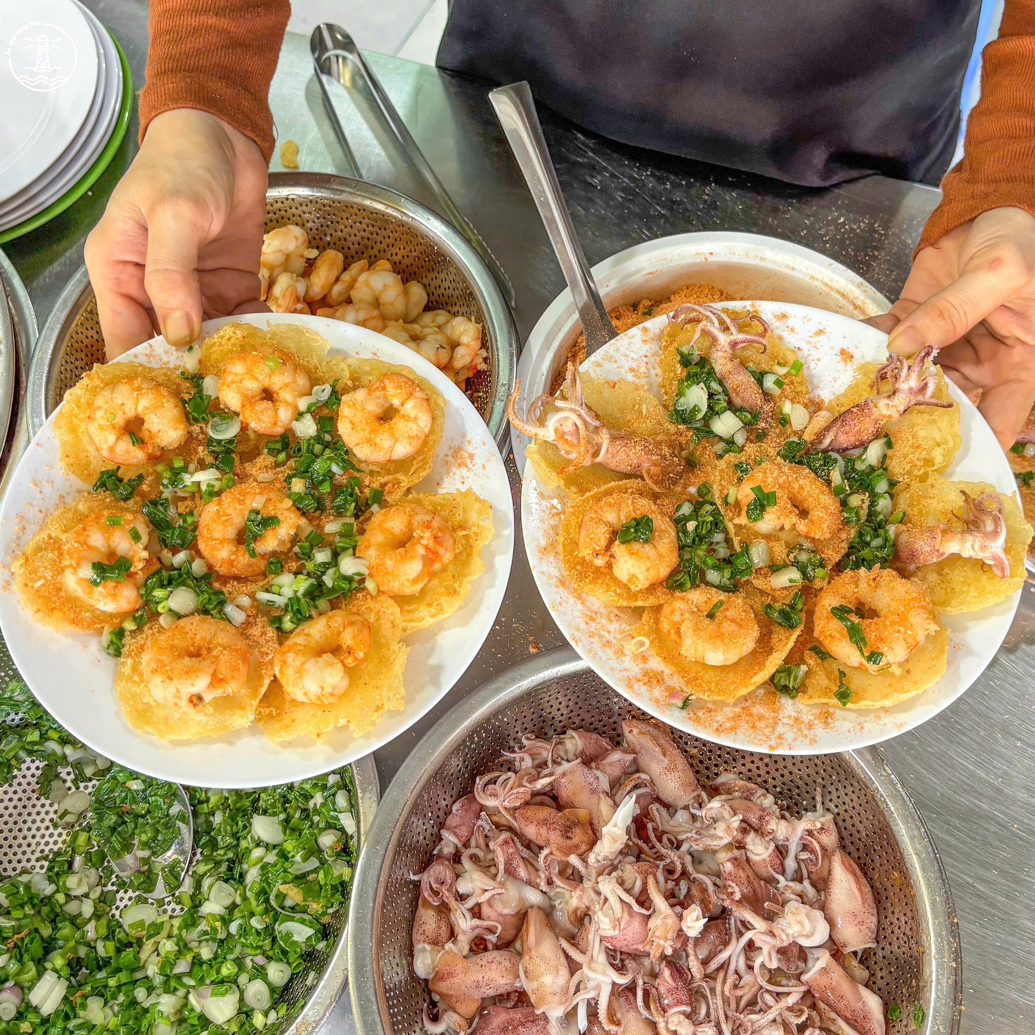 list bánh khọt Vũng Tàu