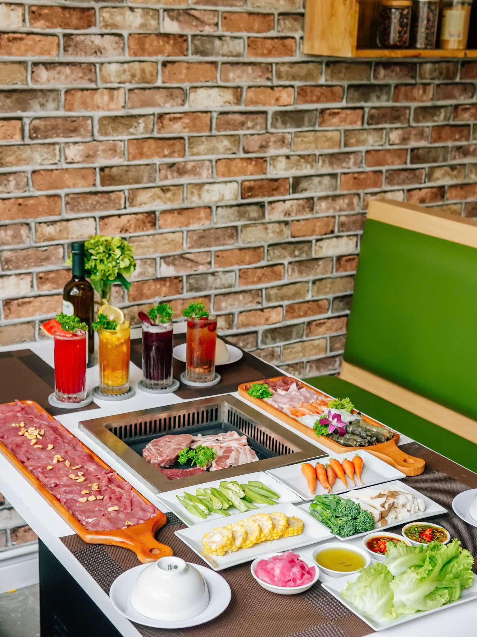 nướng lẩu bò Tái Sinh