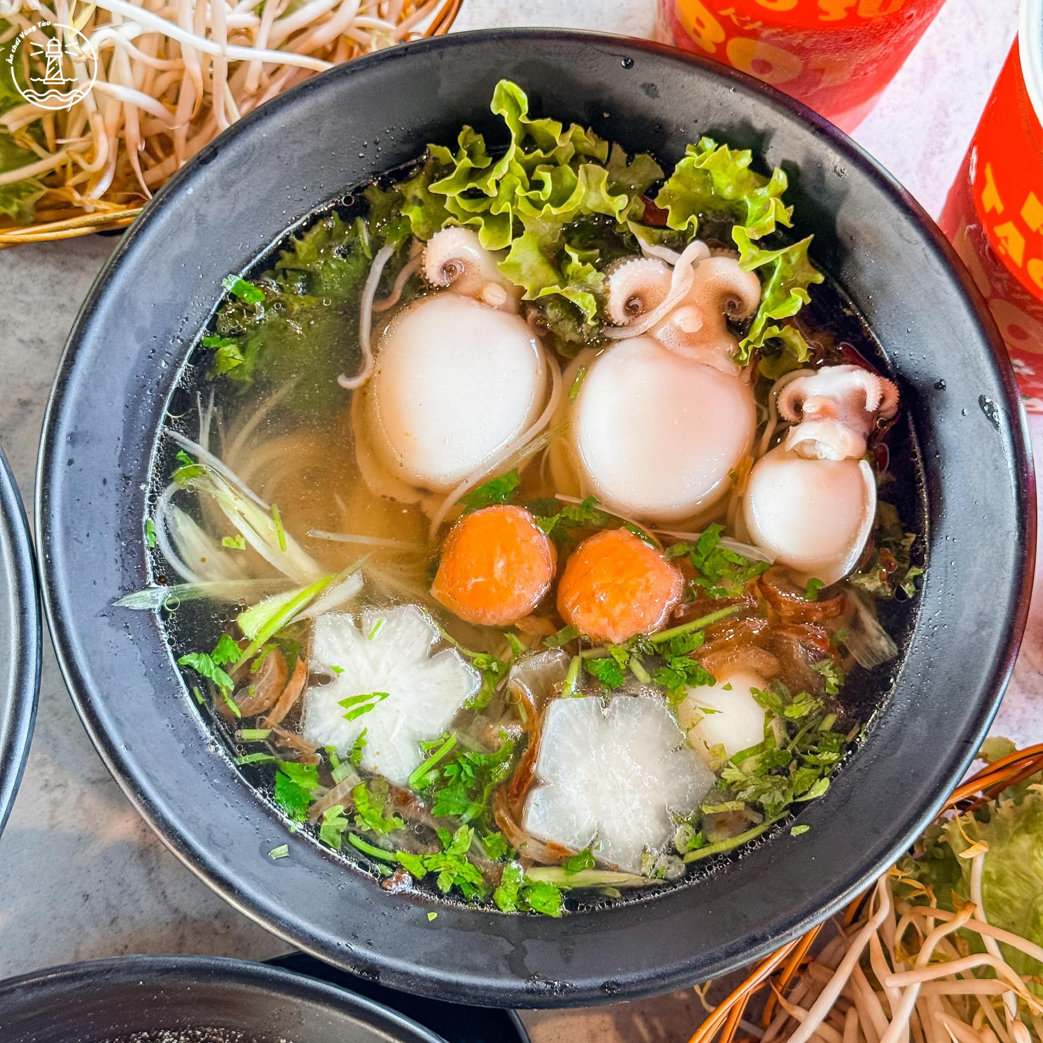 top 12 quán hủ tiếu mực Vũng Tàu