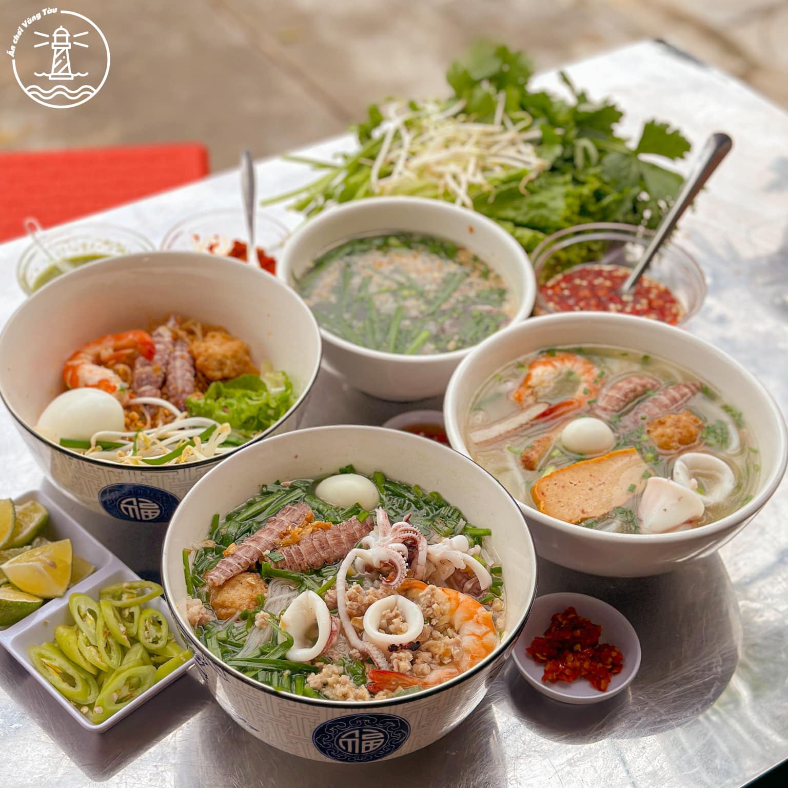 top 12 quán hủ tiếu mực Vũng Tàu