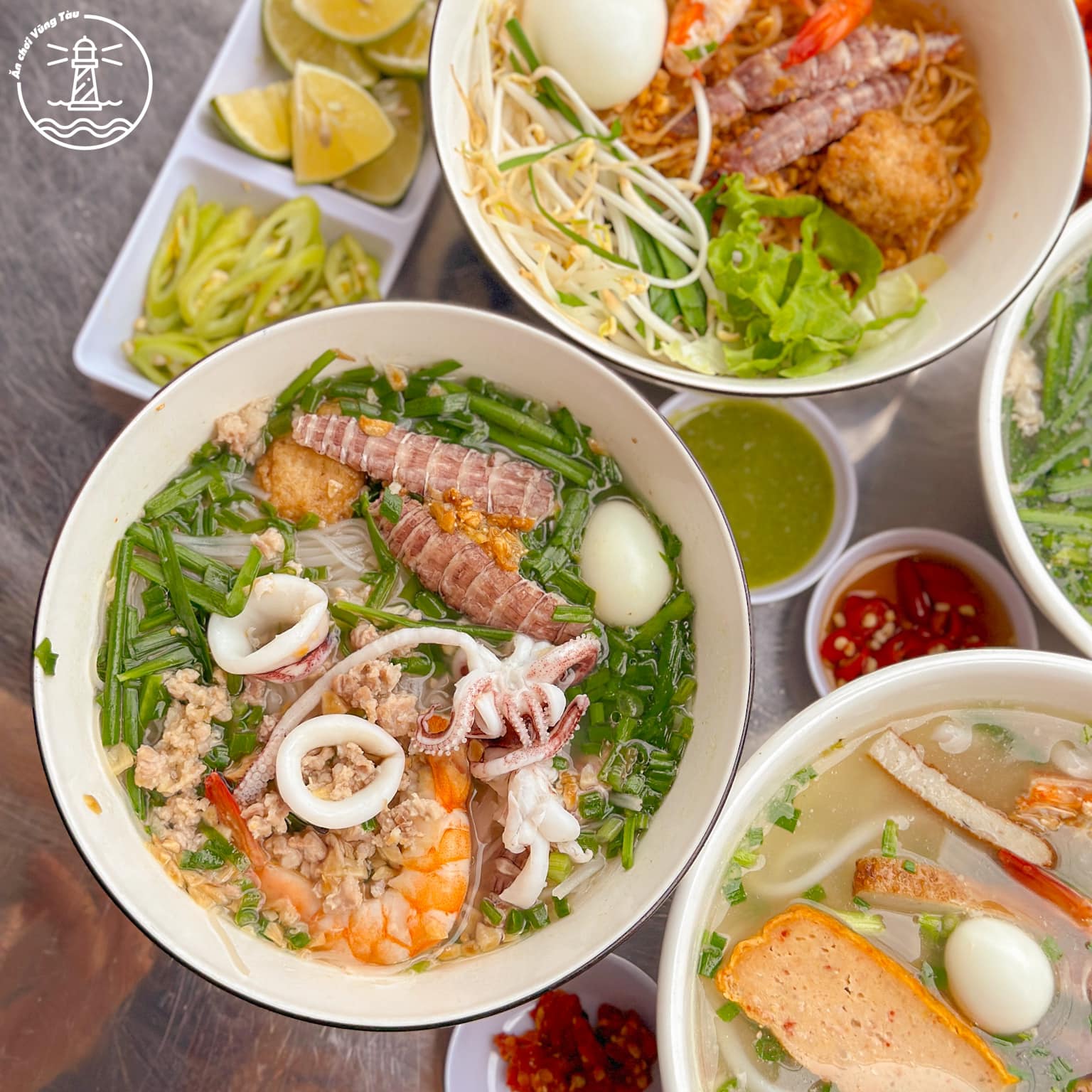 top 12 quán hủ tiếu mực Vũng Tàu