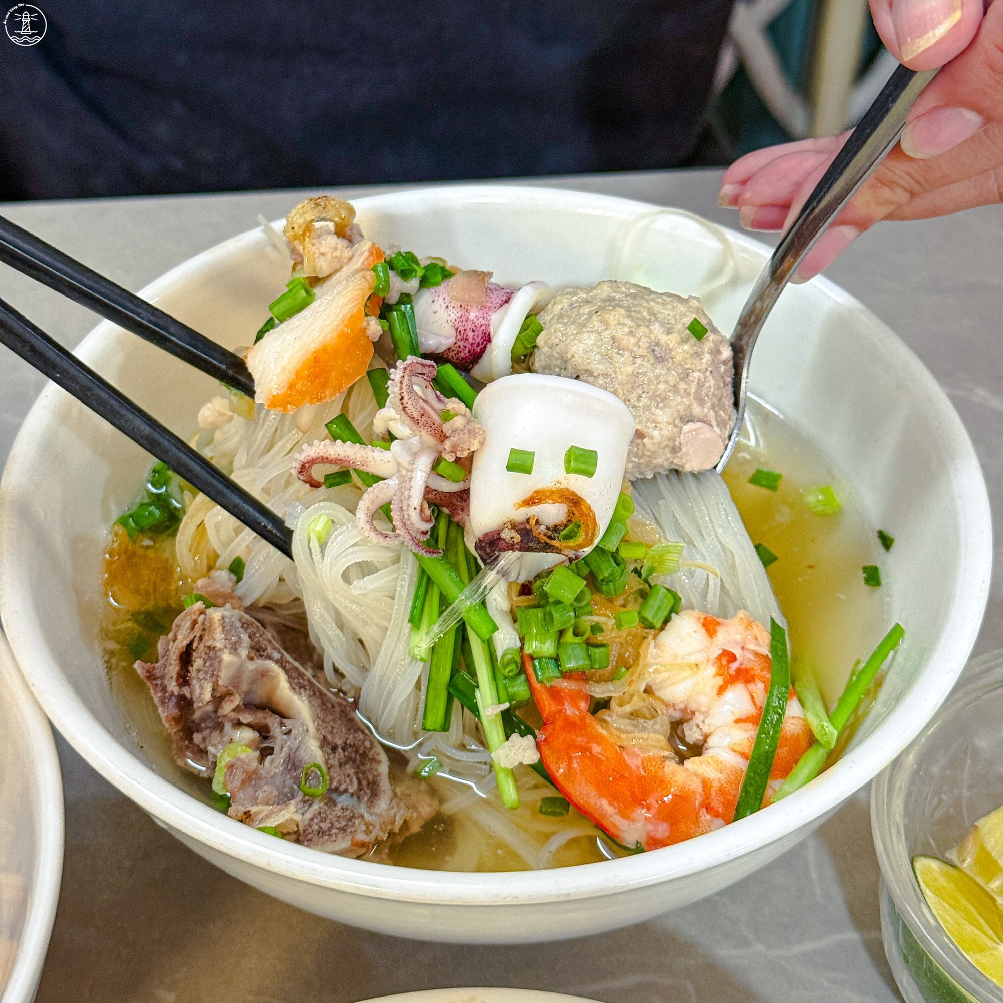 top 12 quán hủ tiếu mực Vũng Tàu