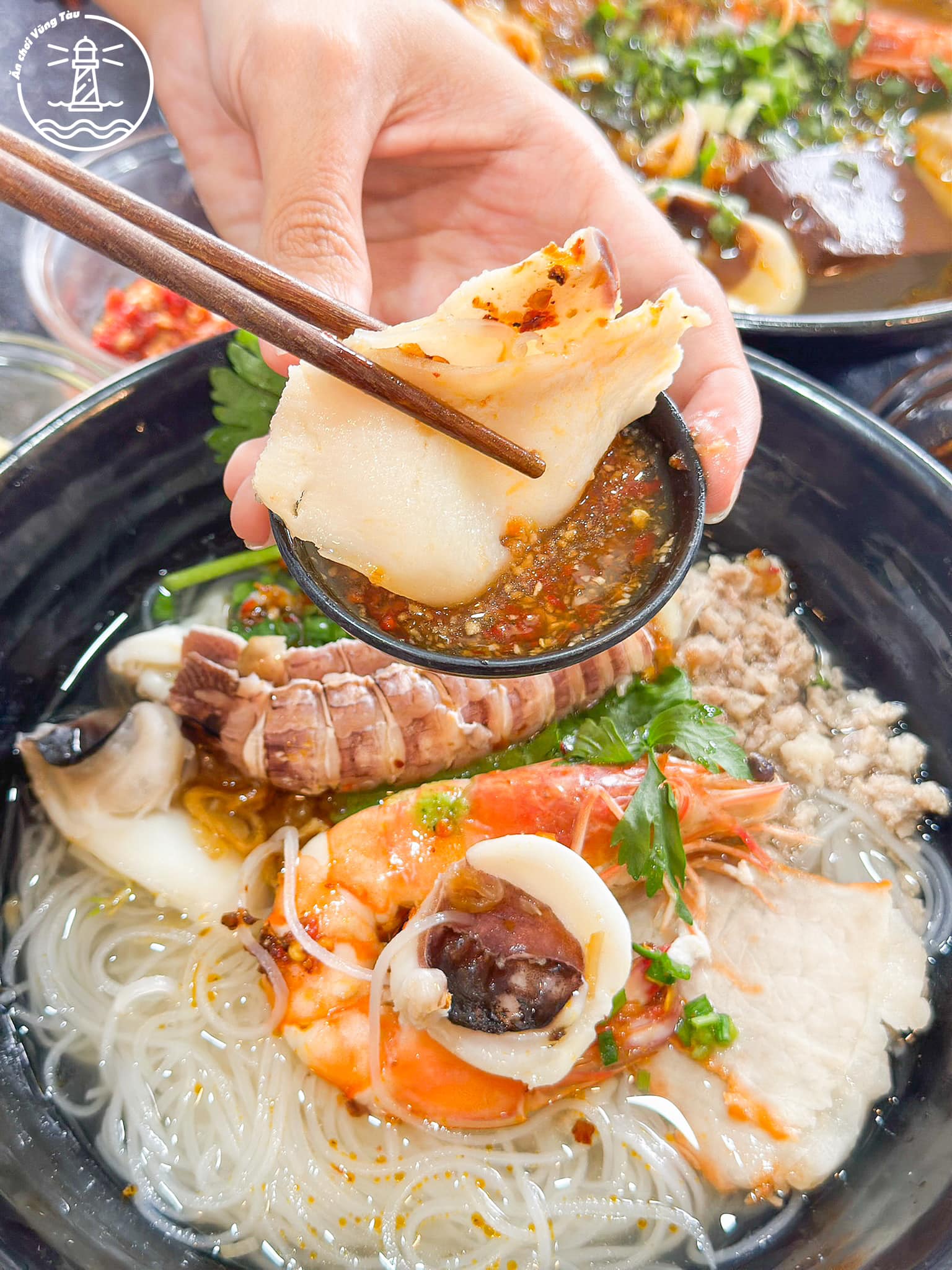 top 12 quán hủ tiếu mực Vũng Tàu