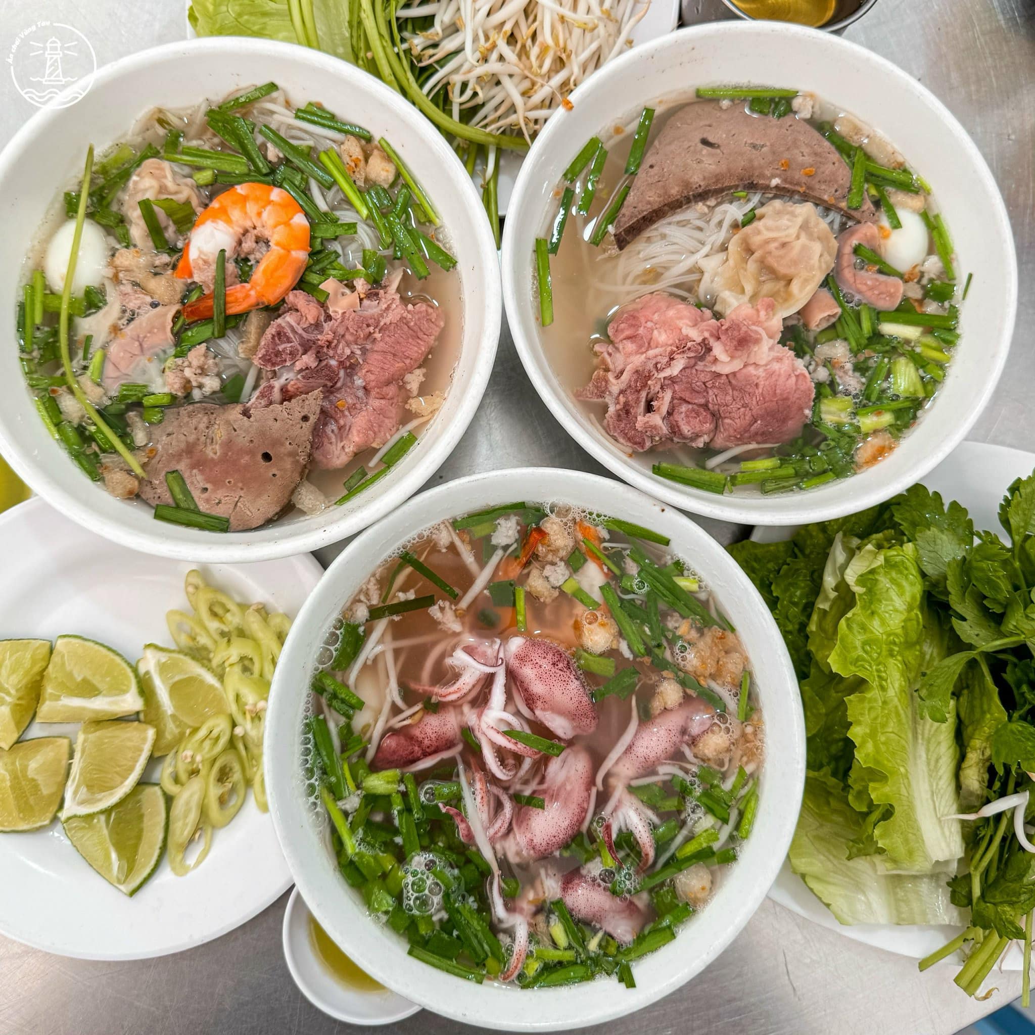top 12 quán hủ tiếu mực Vũng Tàu