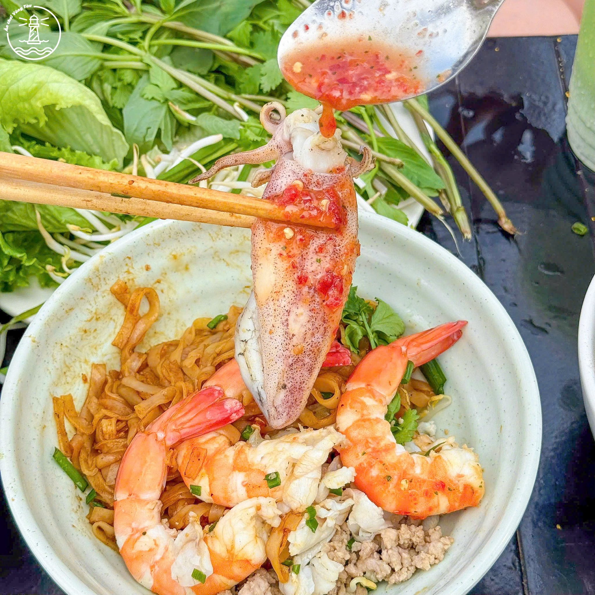 top 12 quán hủ tiếu mực Vũng Tàu