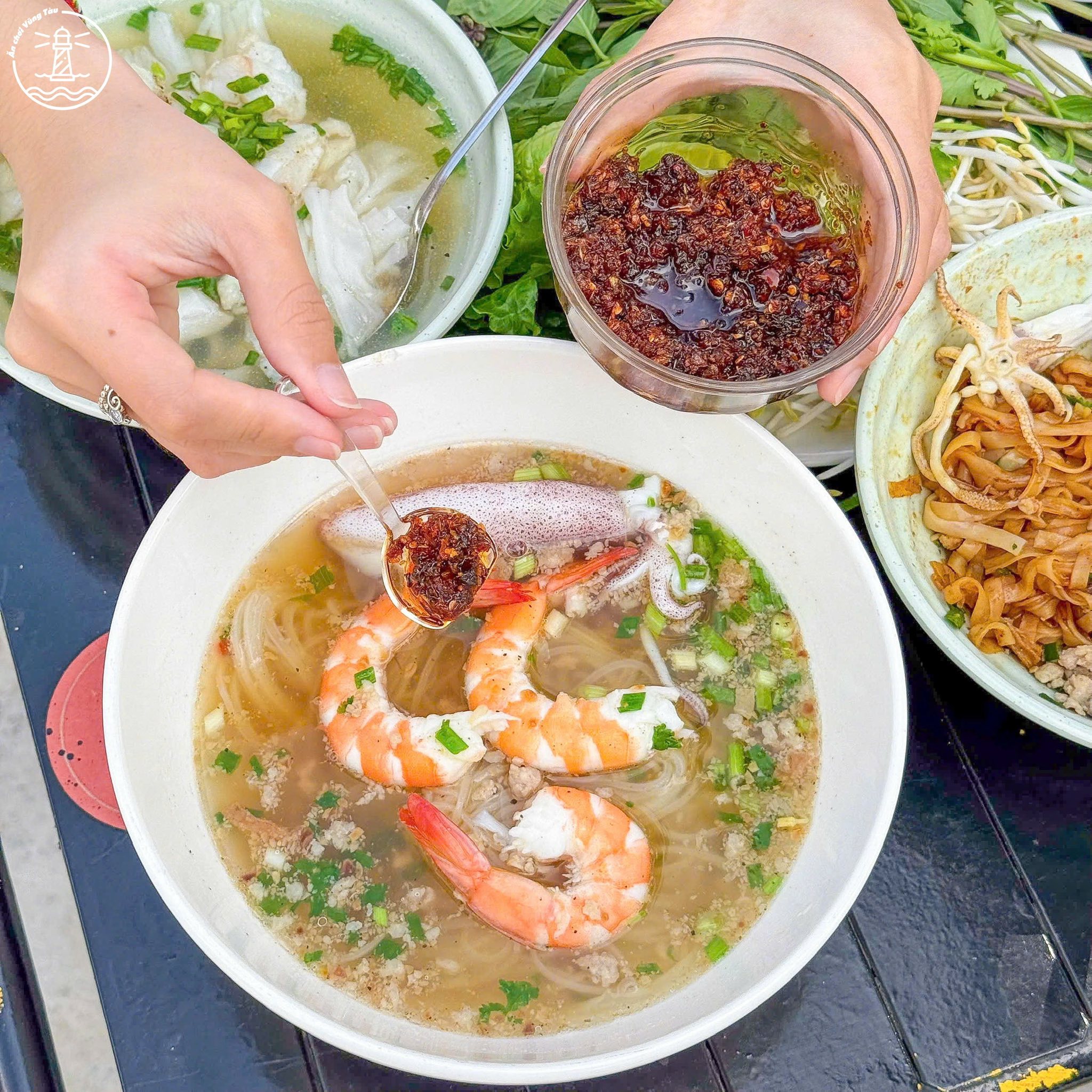 top 12 quán hủ tiếu mực Vũng Tàu