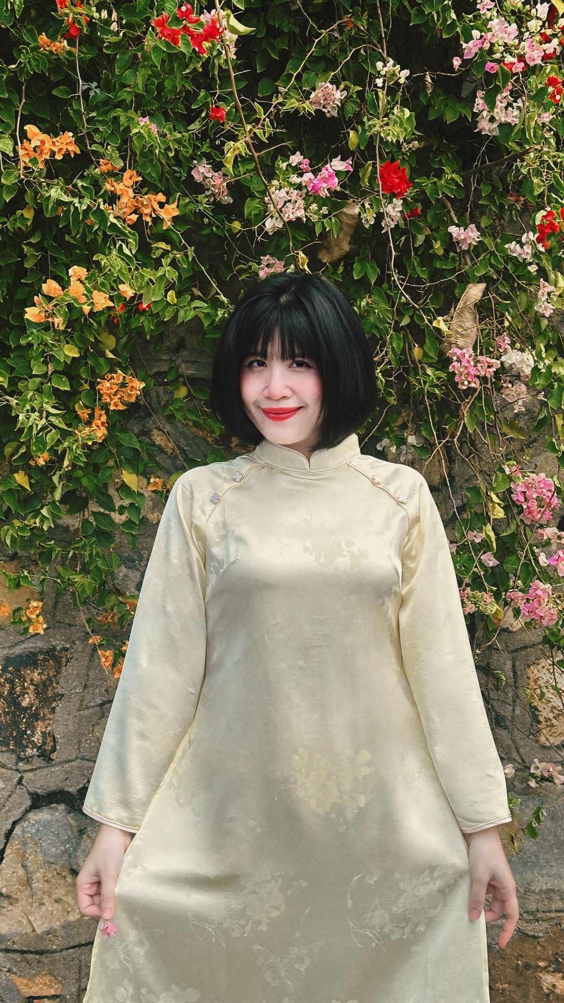 Chụp áo dài Tết ở Vũng Tàu