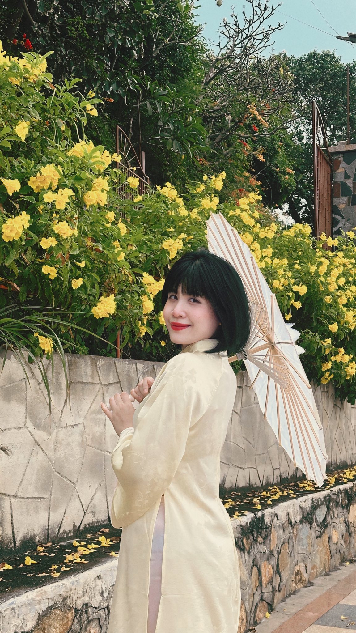 Chụp áo dài Tết ở Vũng Tàu