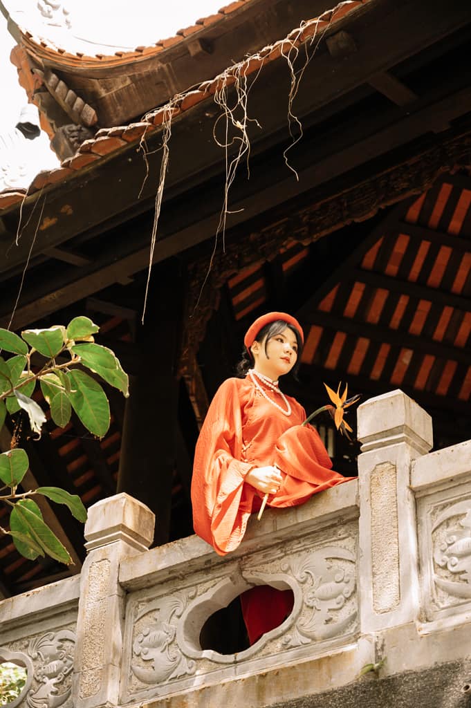 Chụp áo dài Tết ở Vũng Tàu