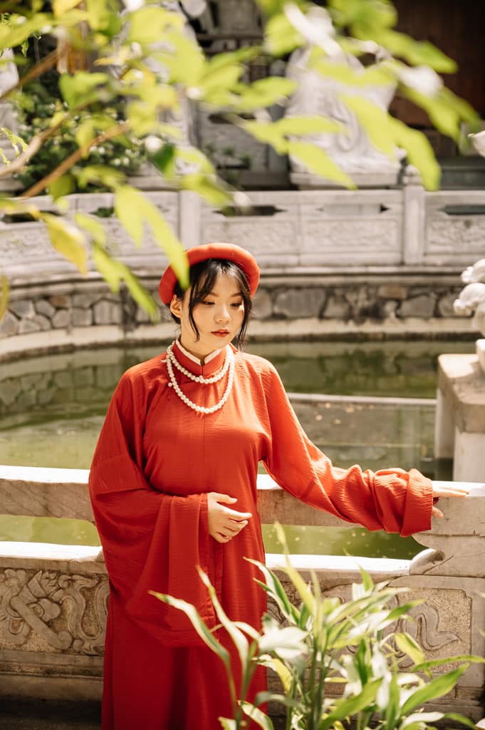 Chụp áo dài Tết ở Vũng Tàu