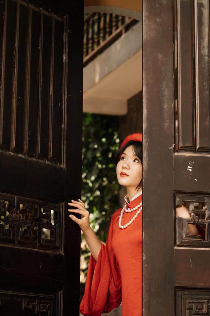 Chụp áo dài Tết ở Vũng Tàu