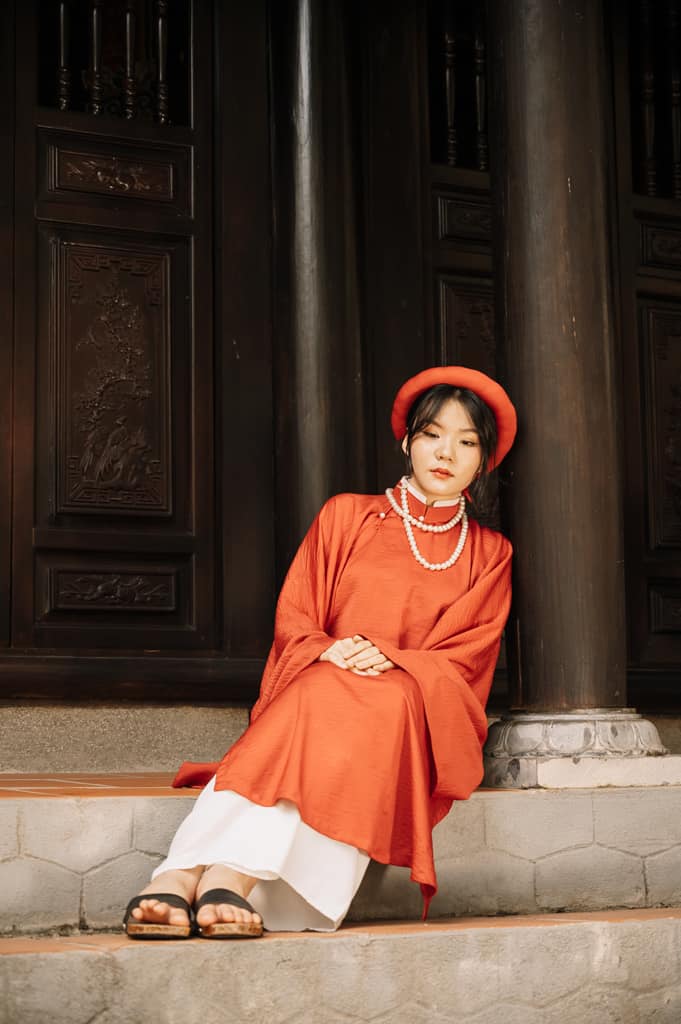 Chụp áo dài Tết ở Vũng Tàu