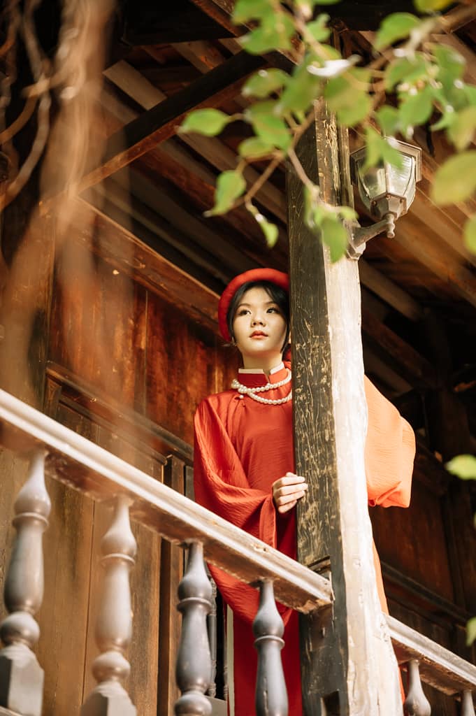 Chụp áo dài Tết ở Vũng Tàu