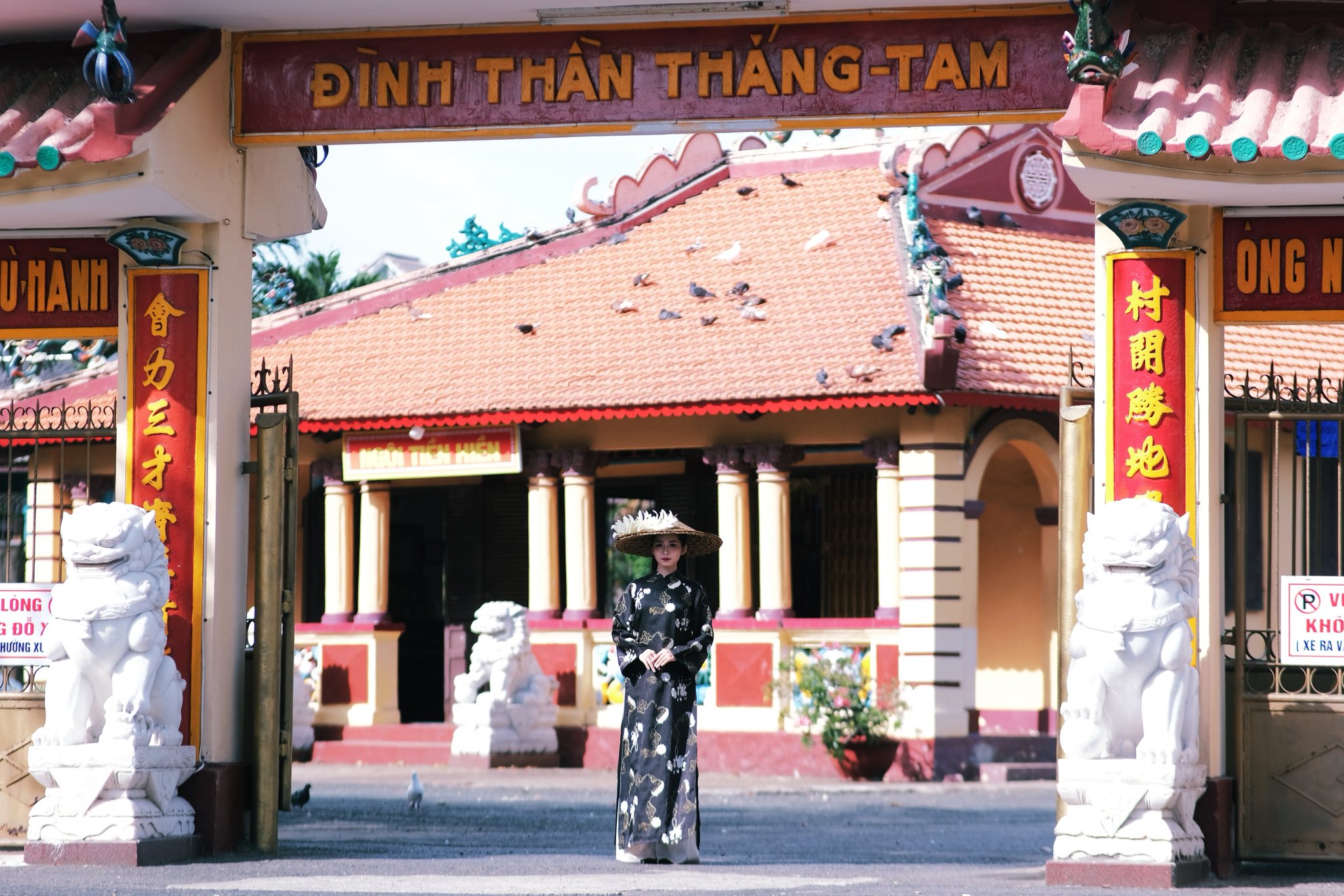 Chụp áo dài Tết ở Vũng Tàu