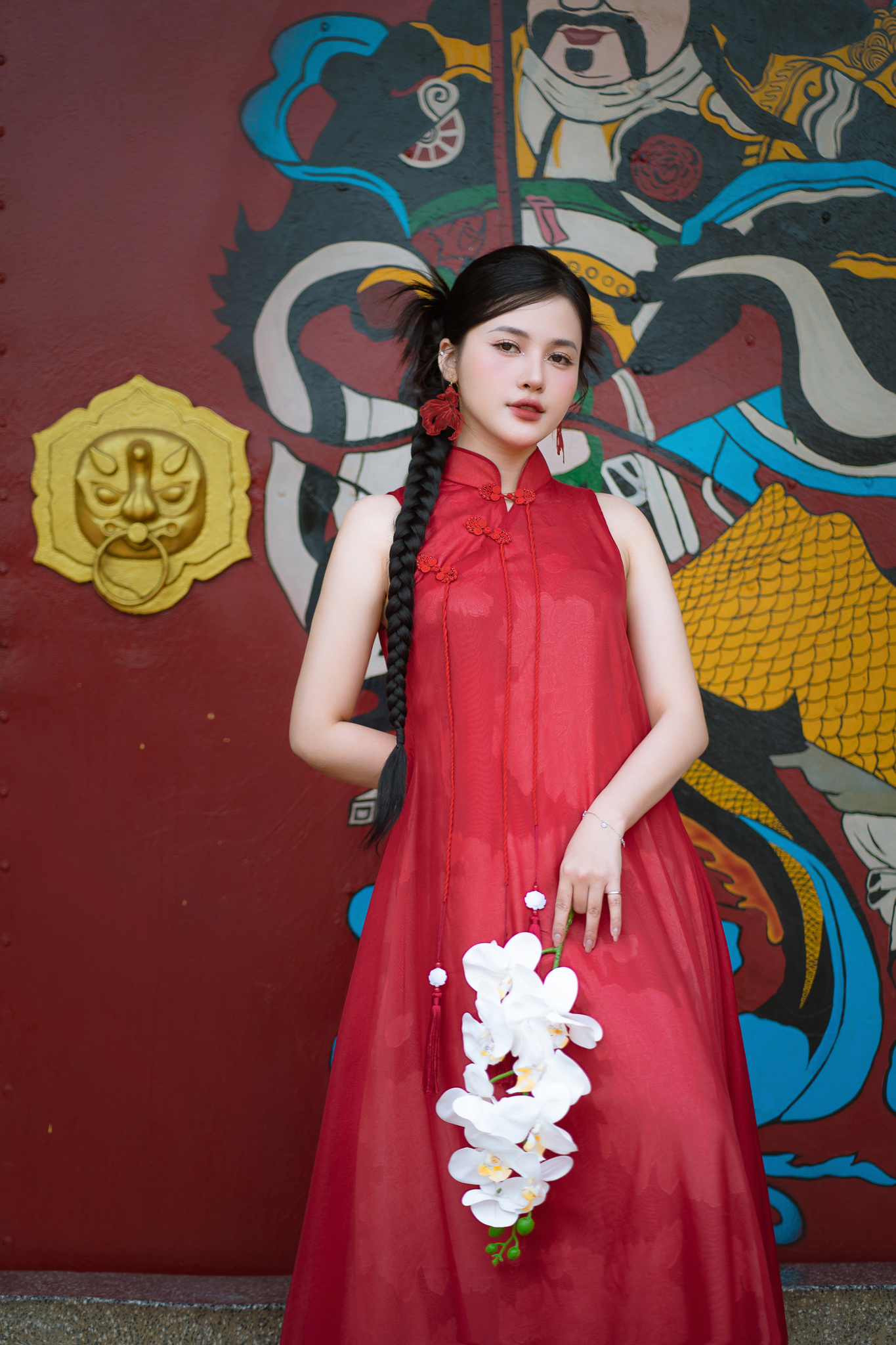 Chụp áo dài Tết ở Vũng Tàu