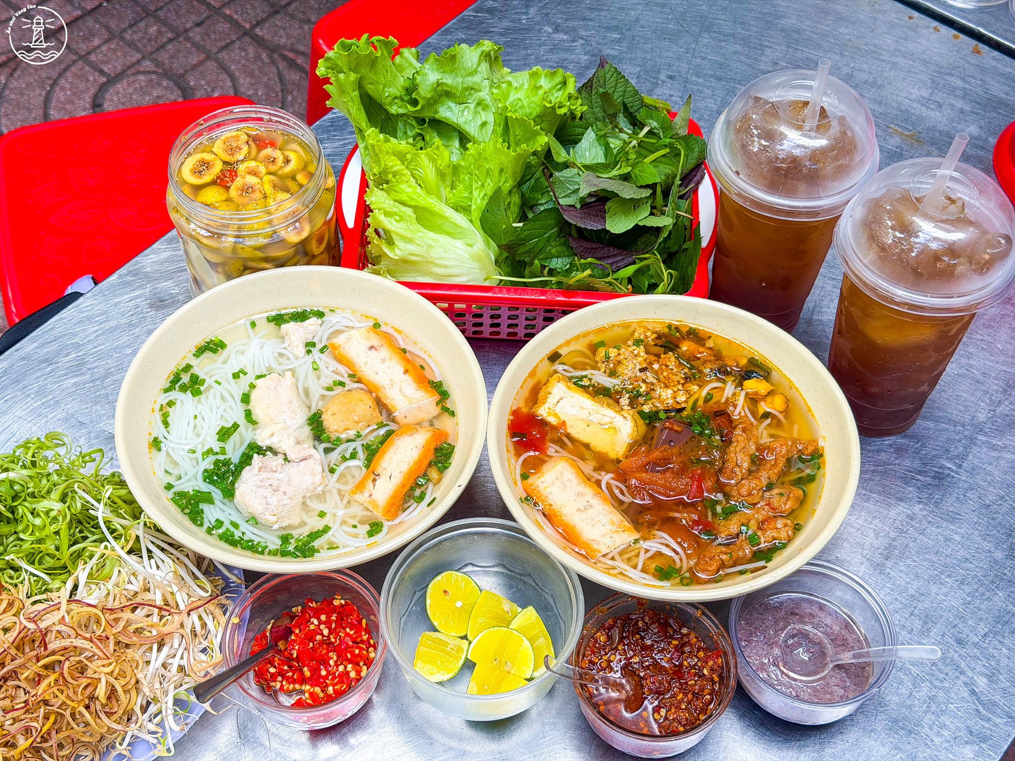 ăn sáng địa phương Vũng Tàu