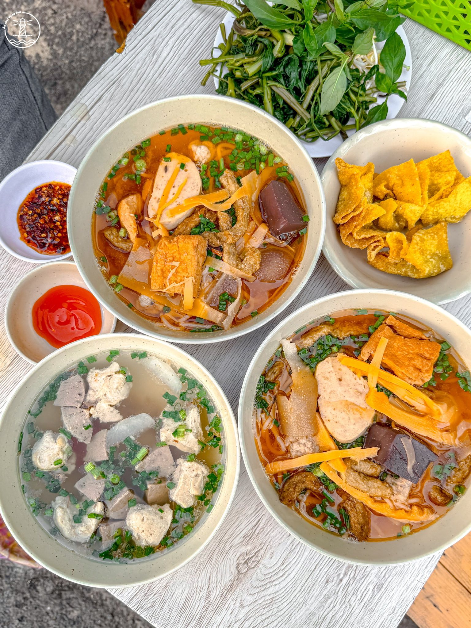 ăn sáng địa phương Vũng Tàu