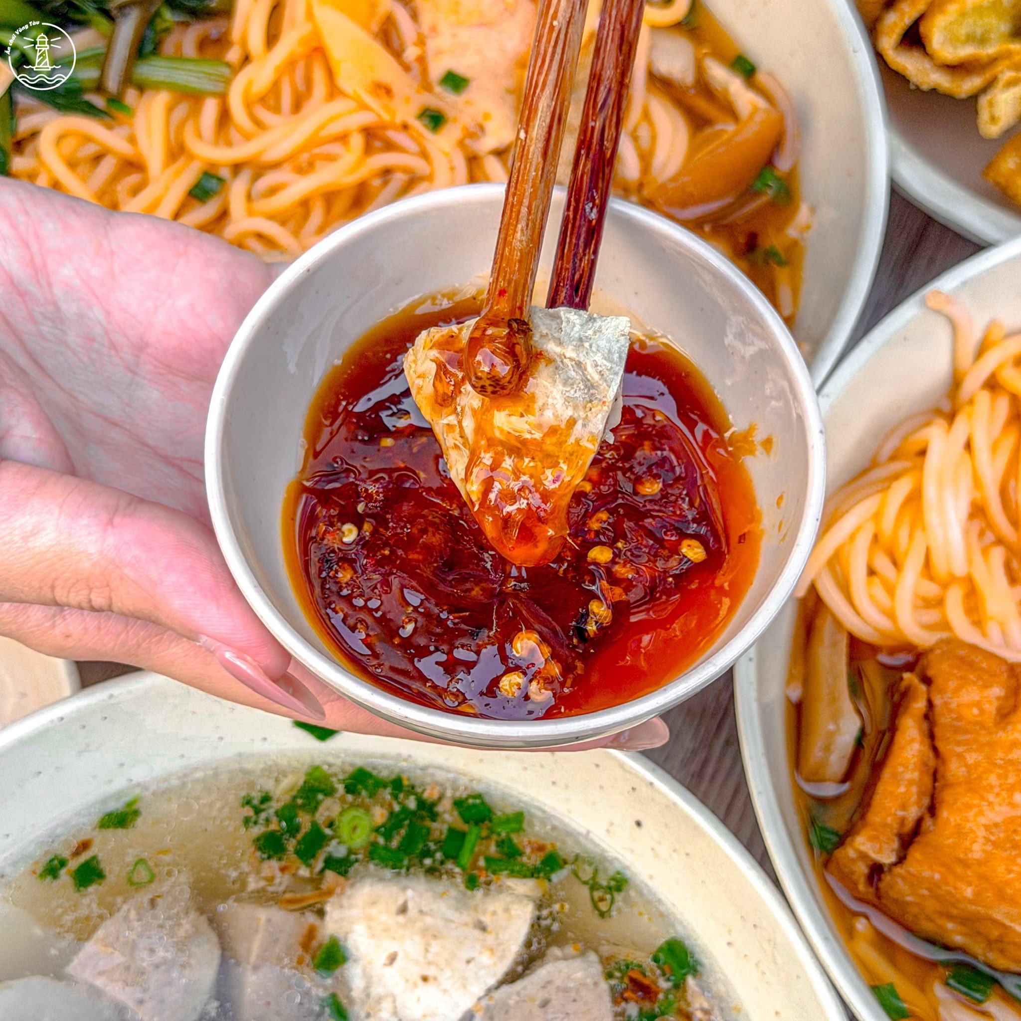 ăn sáng địa phương Vũng Tàu